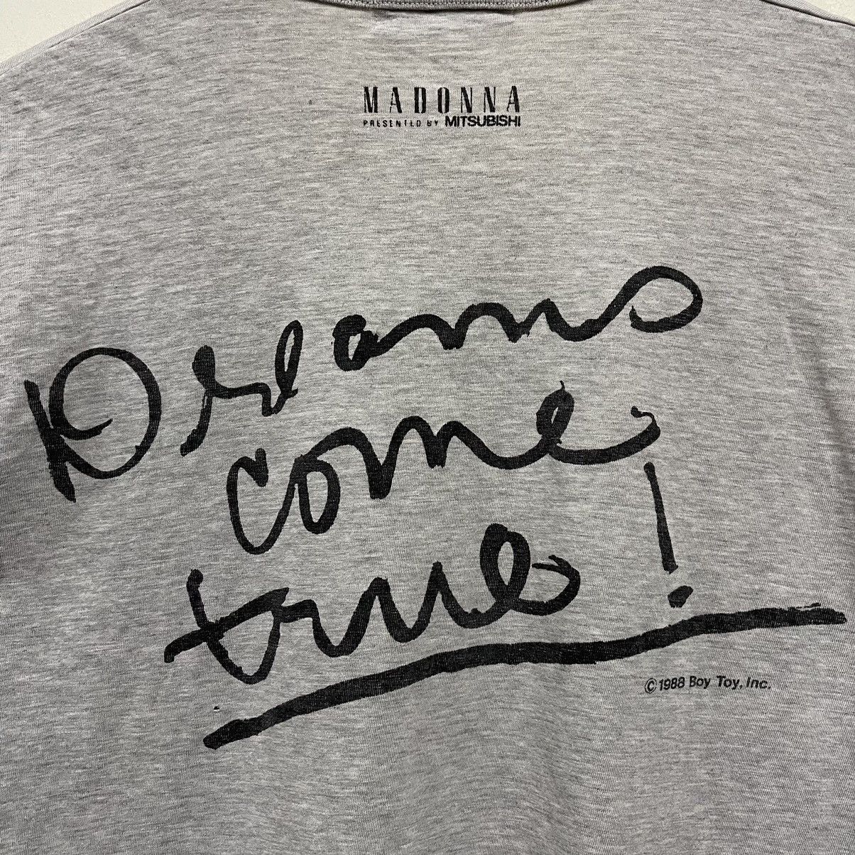 Vintage Vintage 80s Madonna Dreams Come True By Mitsubishi Tshirt Size US S / EU 44-46 / 1 - 3 Thumbnail