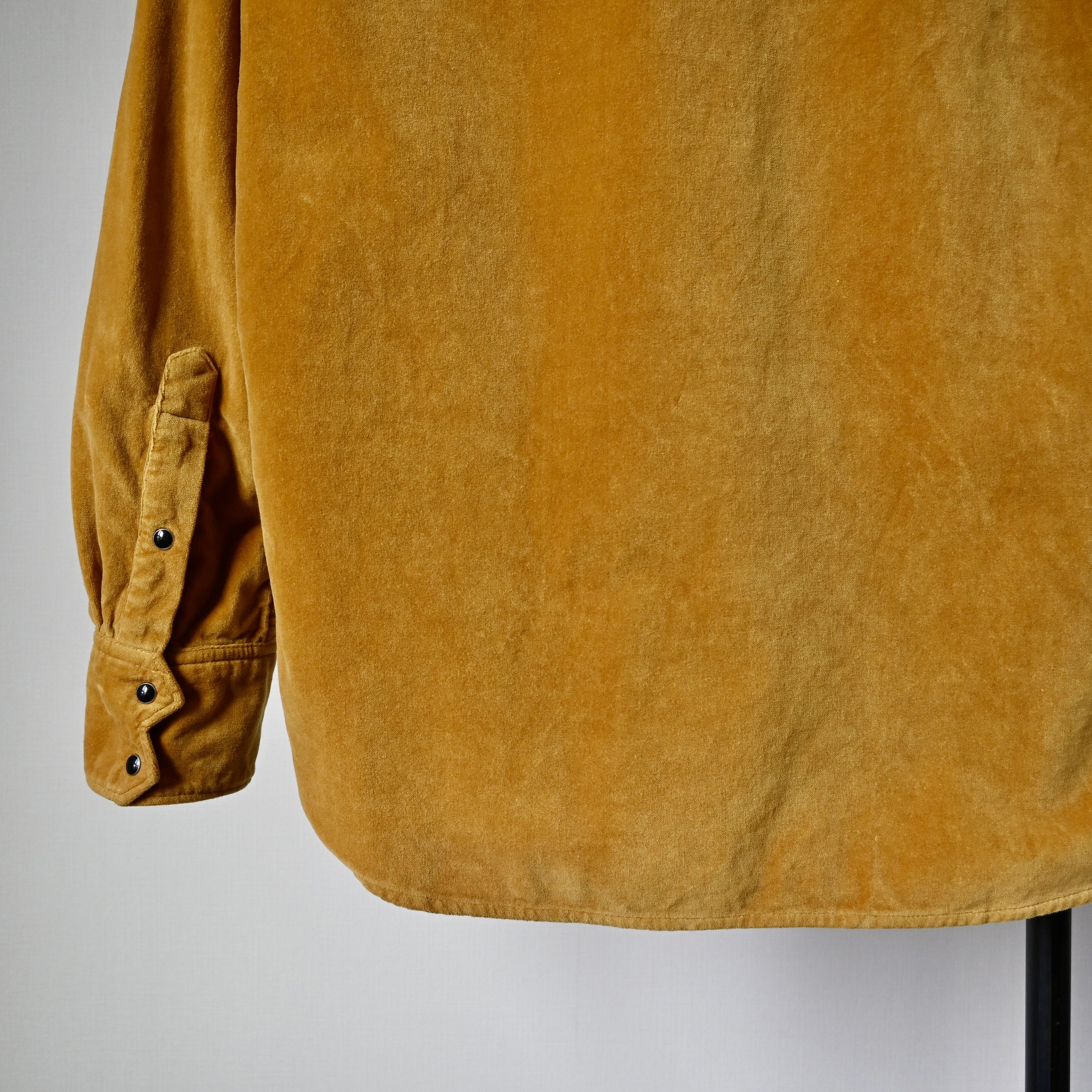 Beams Plus BEAMS Plus cotton velveteen western shirt, full pearl snap Size US M / EU 48-50 / 2 - 6 Thumbnail