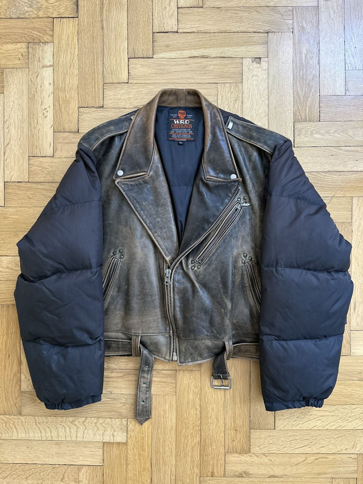 Chevignon × Vintage CHARLES CHEVIGNON LEATHER JACKET 