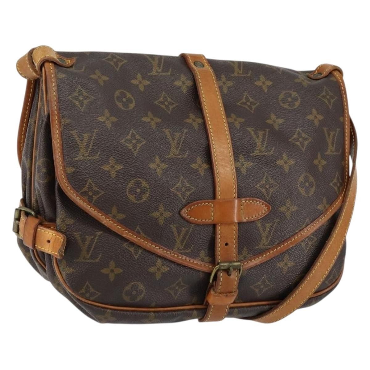Louis Vuitton Louis Vuitton Saumur Handbag Monogram Canvas Size ONE SIZE - 1 Thumbnail