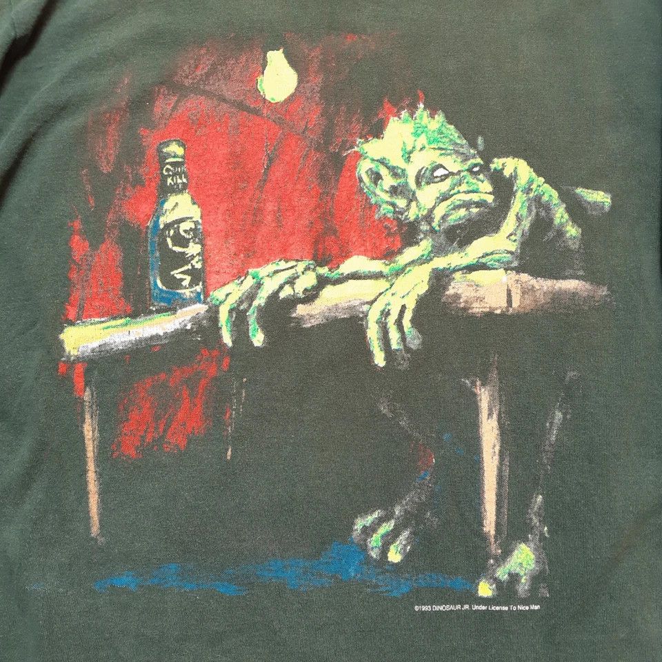 Band Tees (Altered) Vintage 1993 Dinosaur Jr In A Jar T Shirt Original Size US M / EU 48-50 / 2 - 4 Thumbnail
