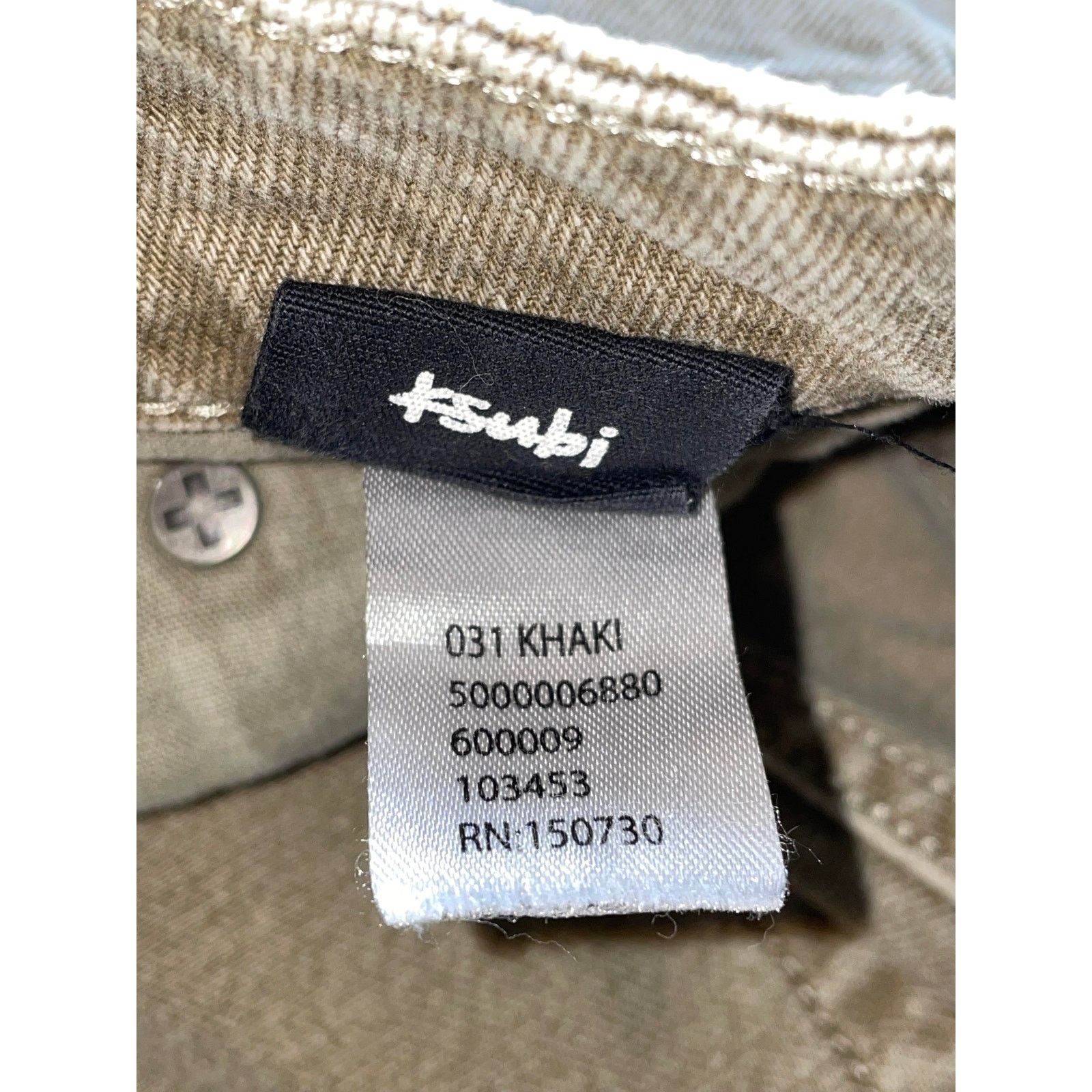 Ksubi Ksubi Khaki Jean Shorts Size US 28 / EU 44 - 5 Thumbnail