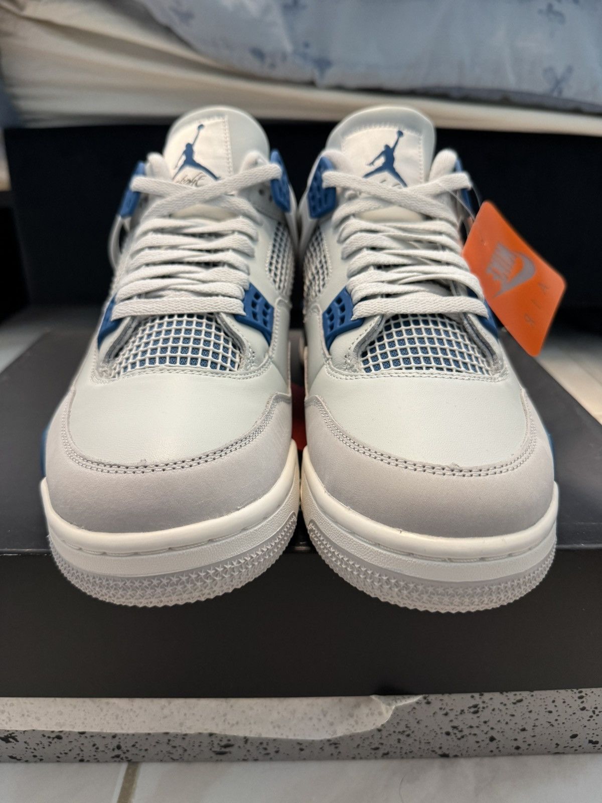 Jordan Brand Air Jordan 4 Military Blue 2024 DS Size 12 OG All Size US 12 / EU 45 - 5 Thumbnail