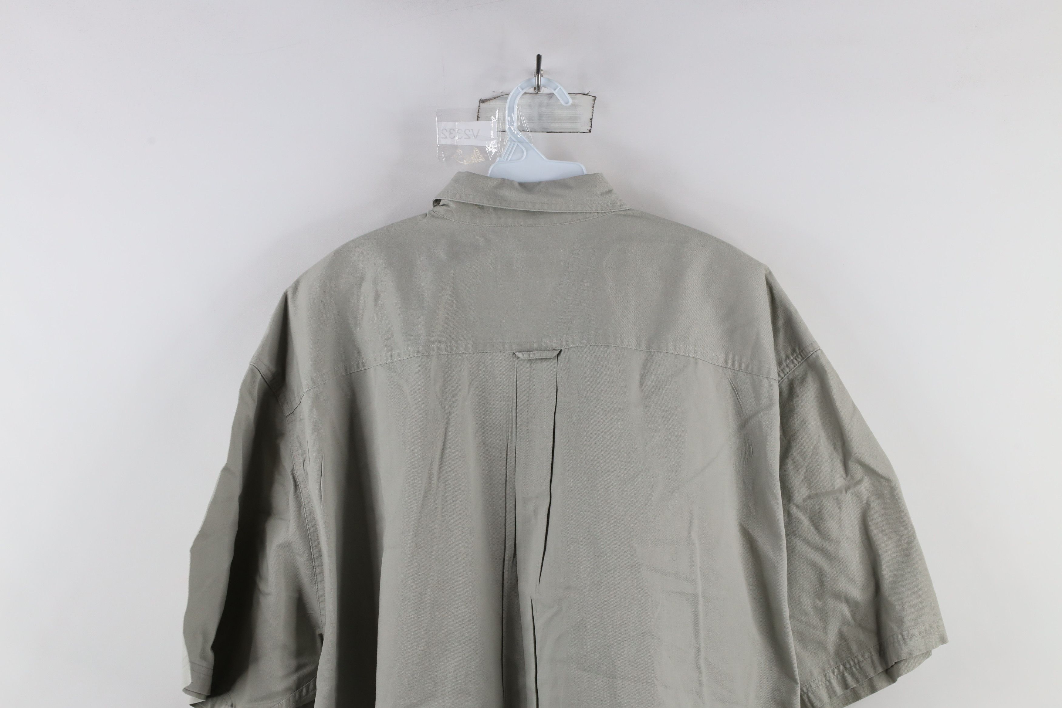 Eddie Bauer × Vintage Vintage Eddie Bauer Short Sleeve Collared Button Down Shirt Size US XXL / EU 58 / 5 - 10 Thumbnail