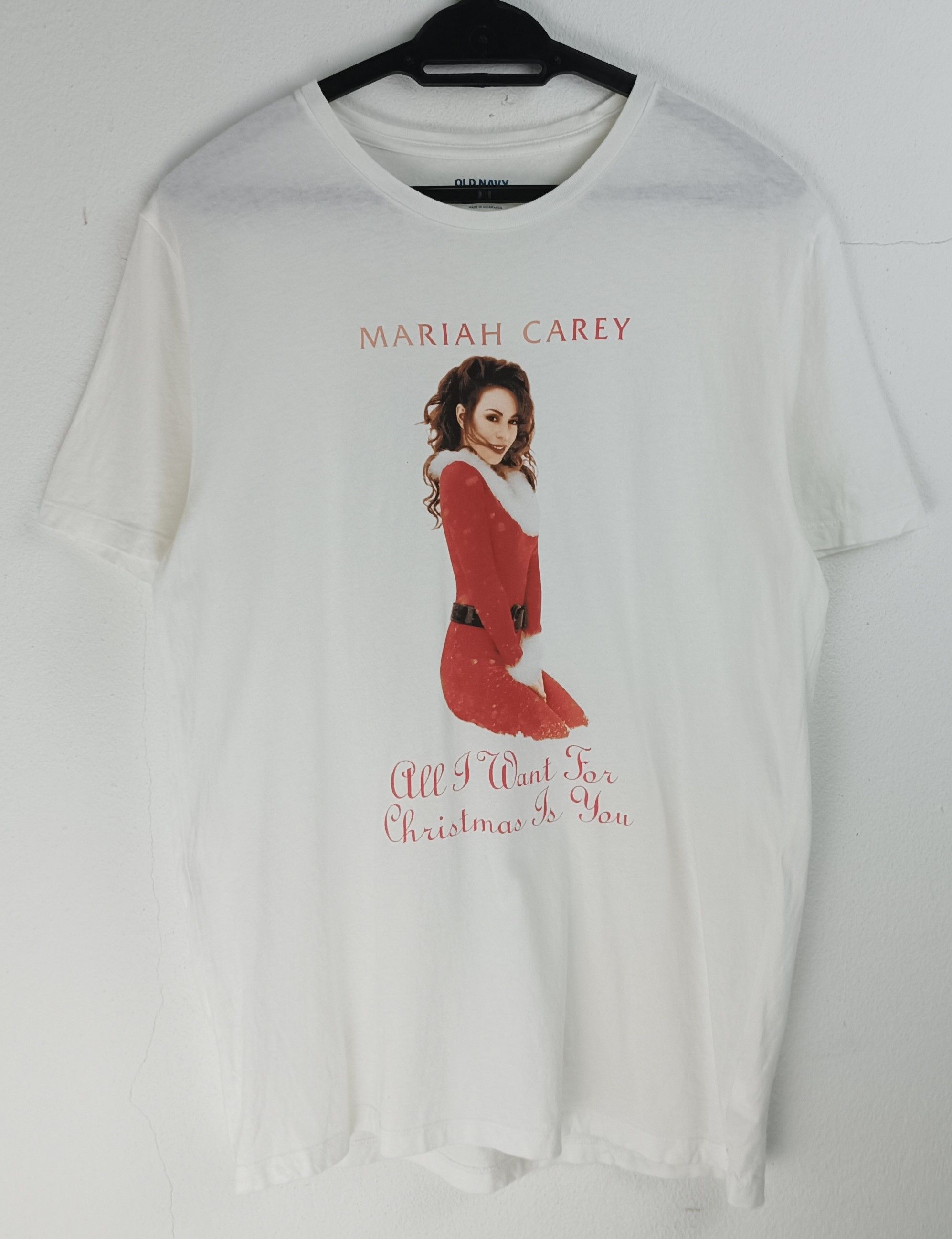 Vintage VINTAGE MARIAH CAREY ALL I WANT FOR CHRISTMAS HOLIDAY TEE Size US M / EU 48-50 / 2 - 3 Thumbnail