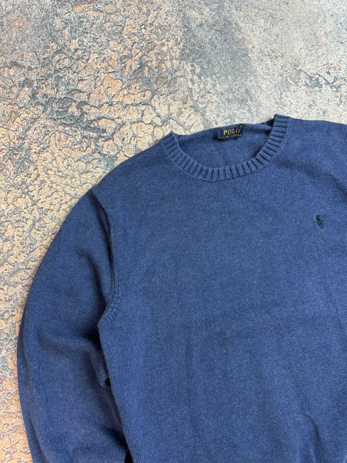 Polo Ralph Lauren VTG Ralph Lauren Knit Crew Neck Sweater Blue Size L Y2k 90s Size US S / EU 44-46 / 1 - 3 Thumbnail