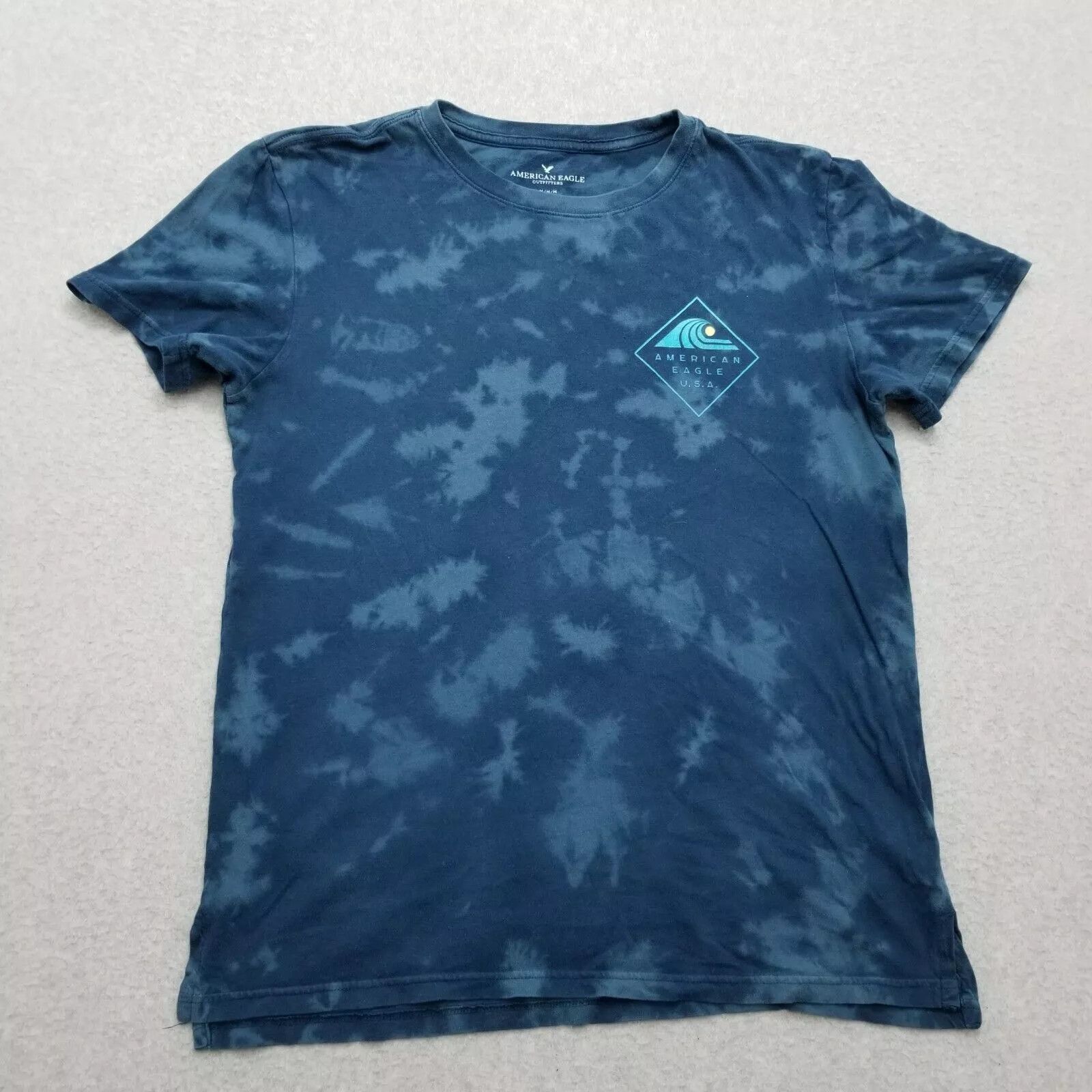 American Eagle Outfitters American Eagle Shirt Mens Medium Tie Dye Short Sleeve Size US M / EU 48-50 / 2 - 1 Thumbnail
