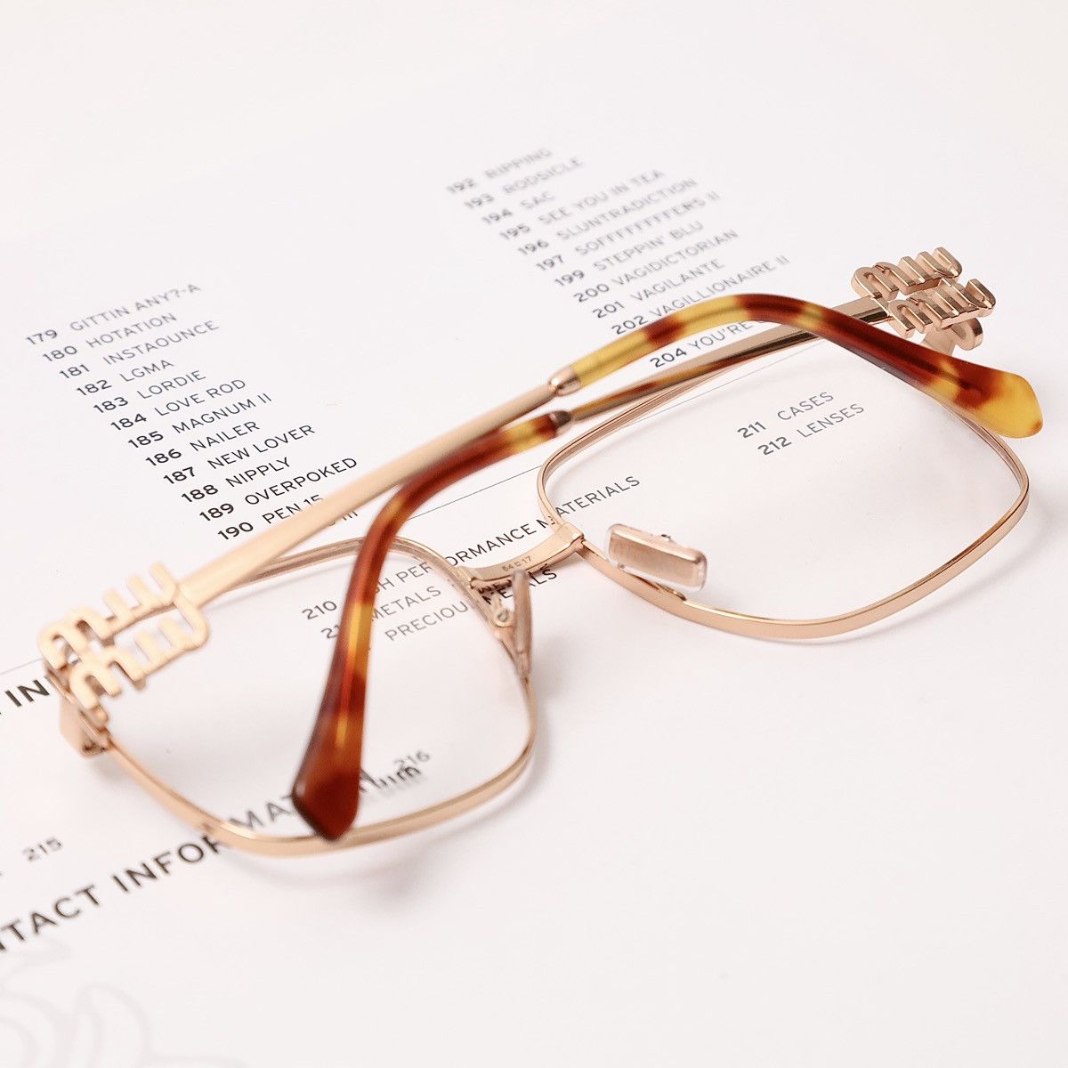 Miu Miu MIU MIU 0MU 51XV SUNGLASSES Size ONE SIZE - 8 Thumbnail