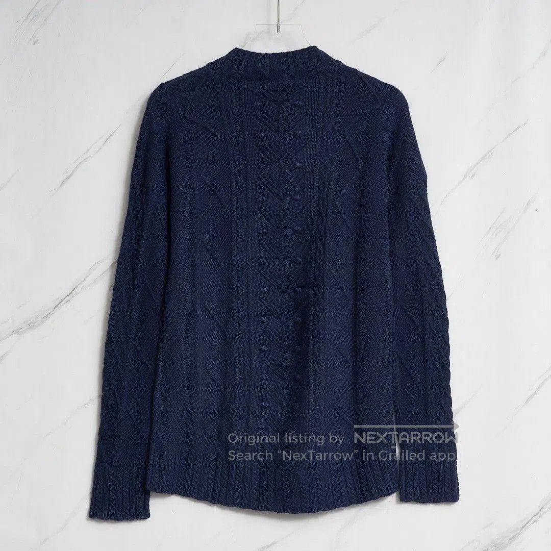 Saint Laurent Paris Saint Laurent Men's Cable Knit Cashmere Sweater. Size US M / EU 48-50 / 2 - 7 Thumbnail