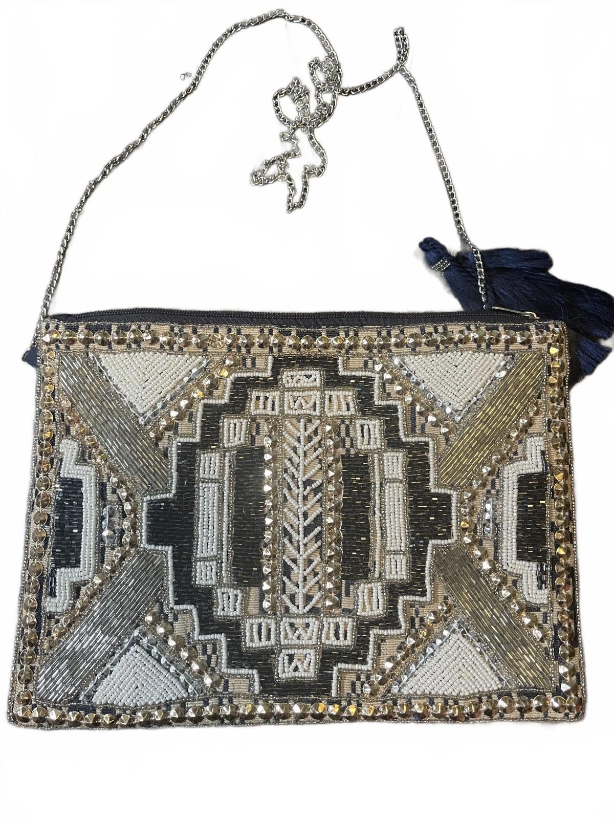 Designer Roller rabbit glass beaded purse Size ONE SIZE - 1 Thumbnail