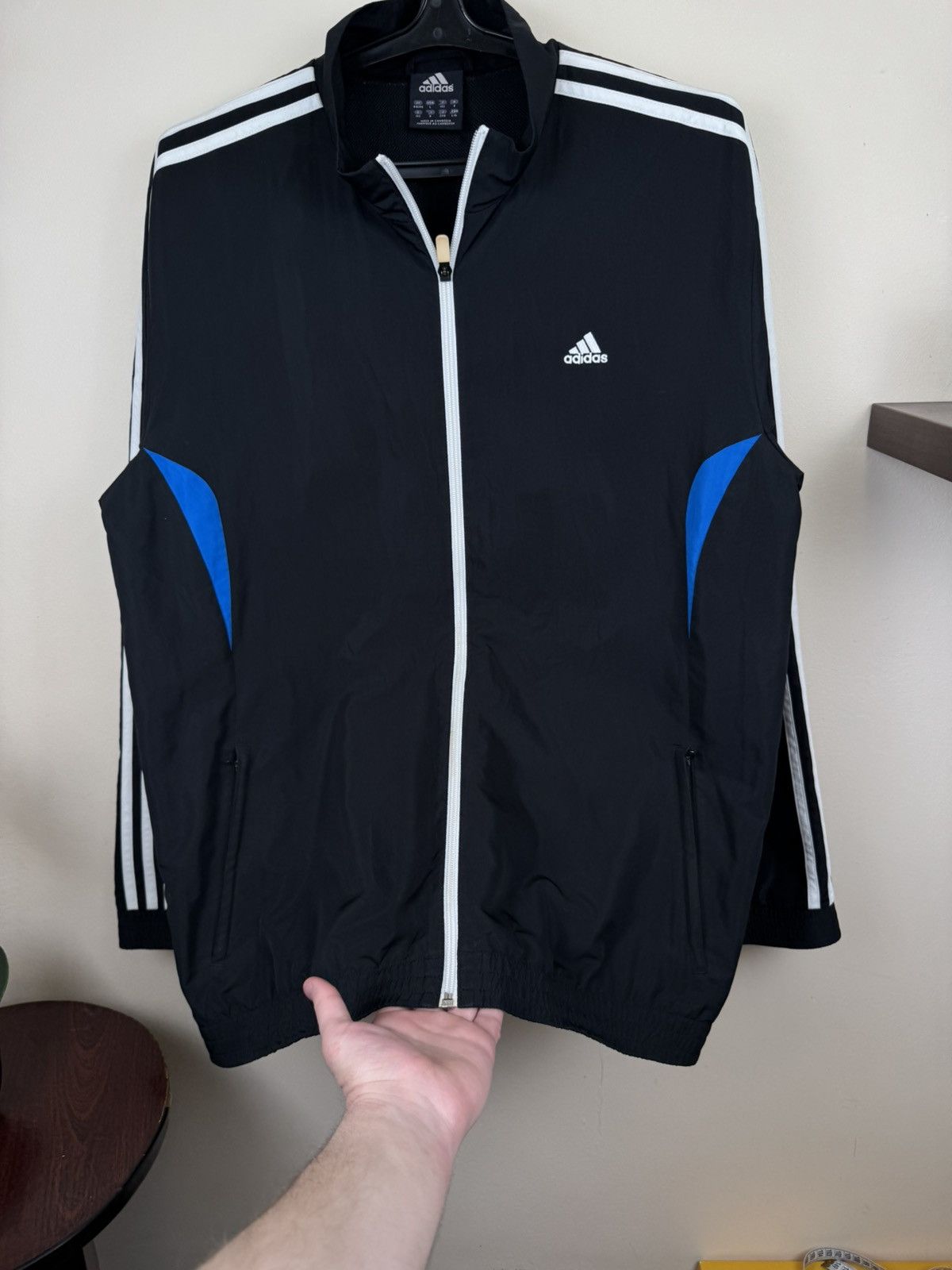 Adidas Vintage Adidas Track Jacket Windbreaker Spring Lightweight L Size US L / EU 52-54 / 3 - 10 Thumbnail