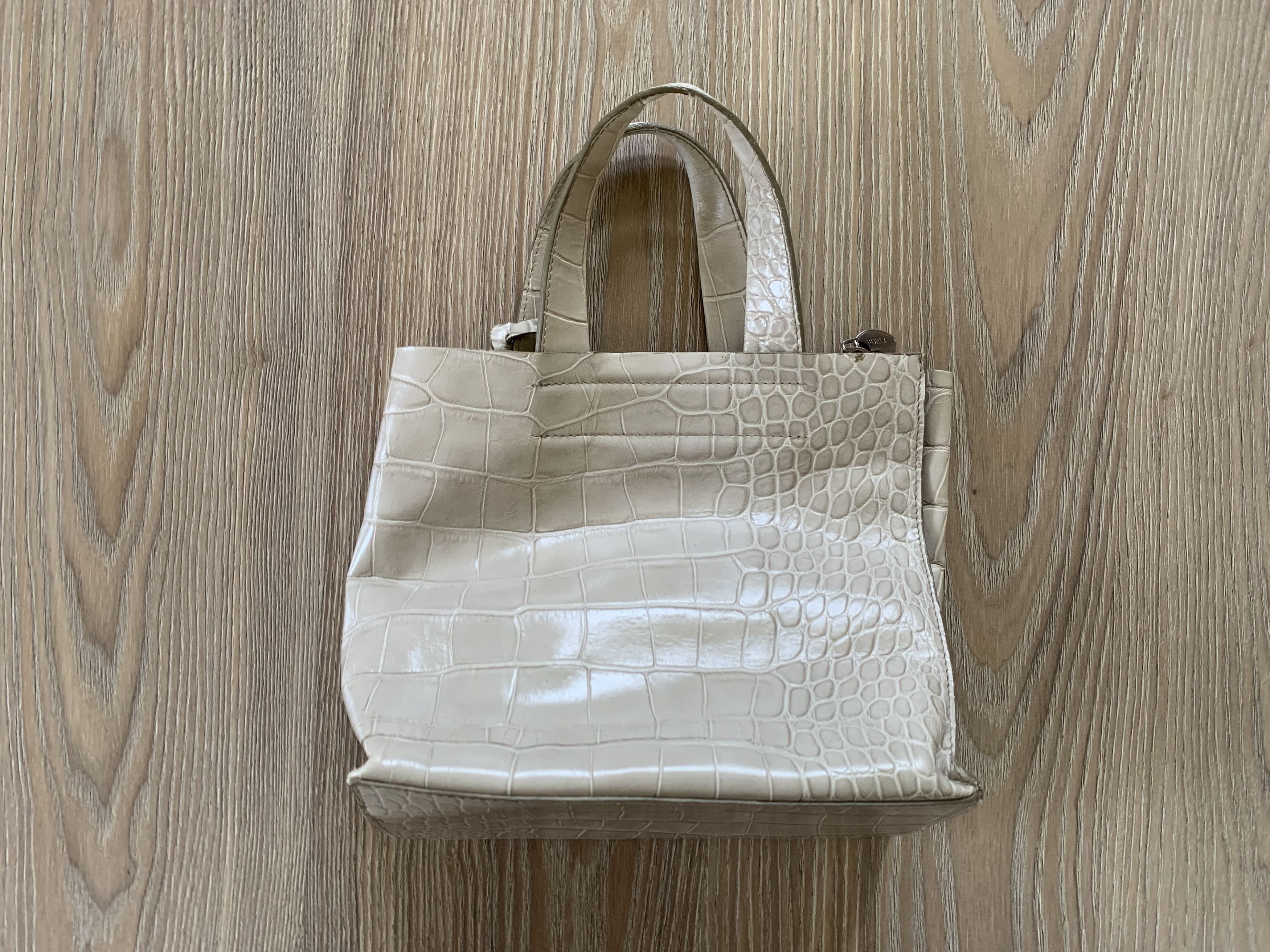 Furla Furla Redefined Crocodile Leather Hand Bag Size ONE SIZE - 5 Thumbnail