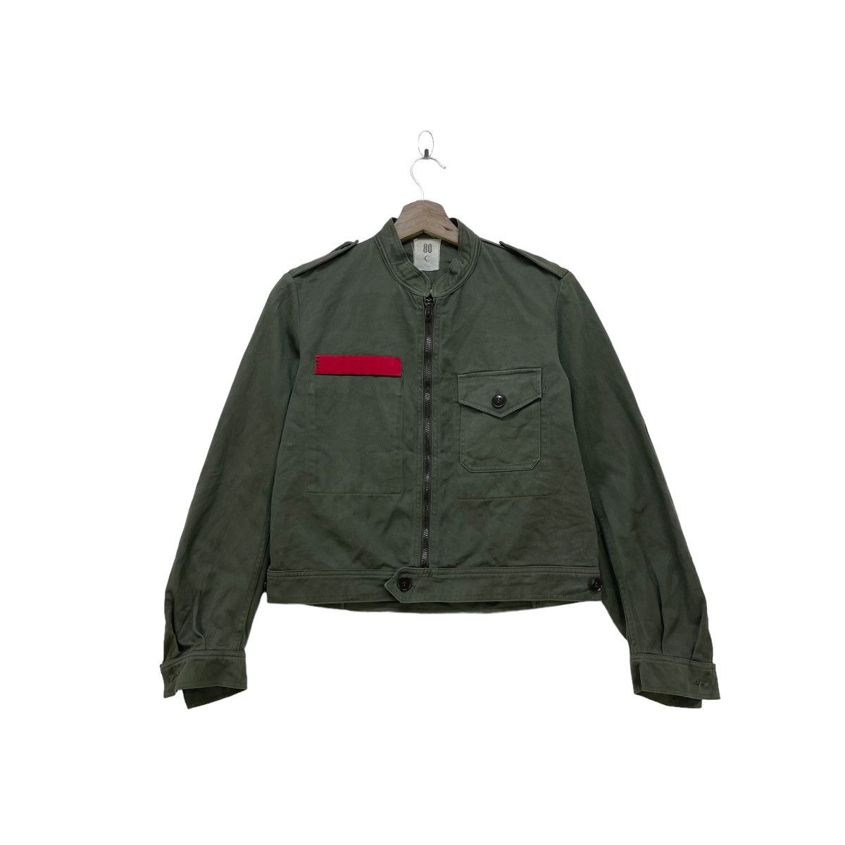 Vintage Vintage Germany Military 1974 Crop Jacket Size S / US 4 / IT 40 - 1 Thumbnail