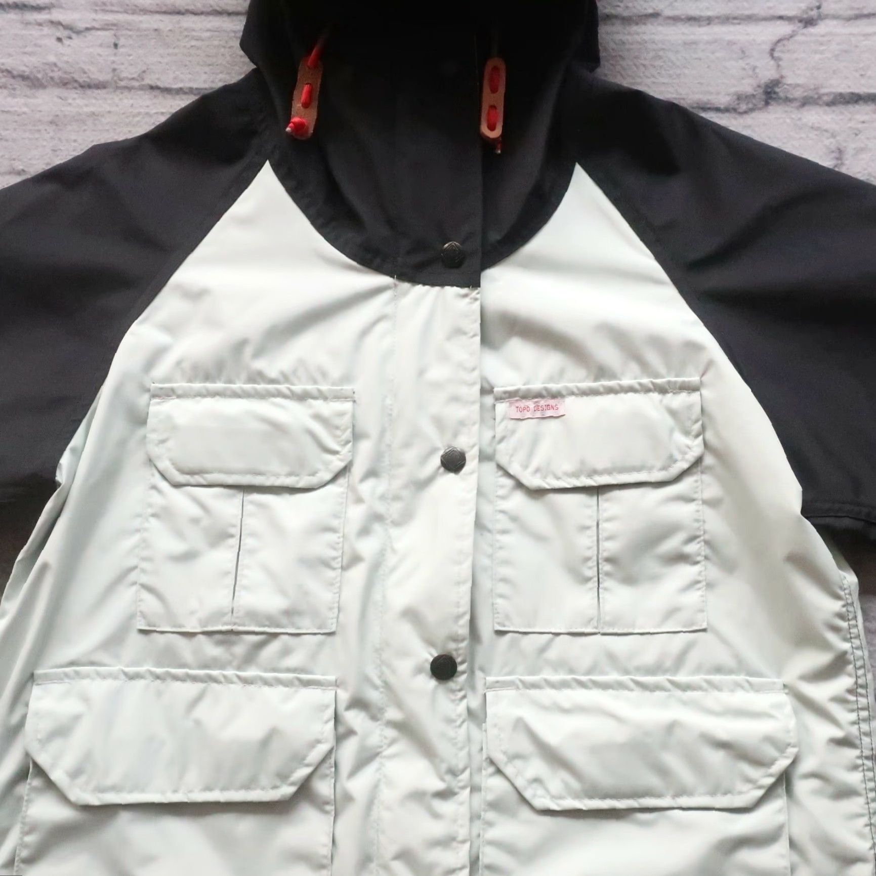 Topo Designs Topo Designs Mountain Parka Jacket Womens Small Grey / Black Size S Sold Out Size S / US 4 / IT 40 - 2 Thumbnail