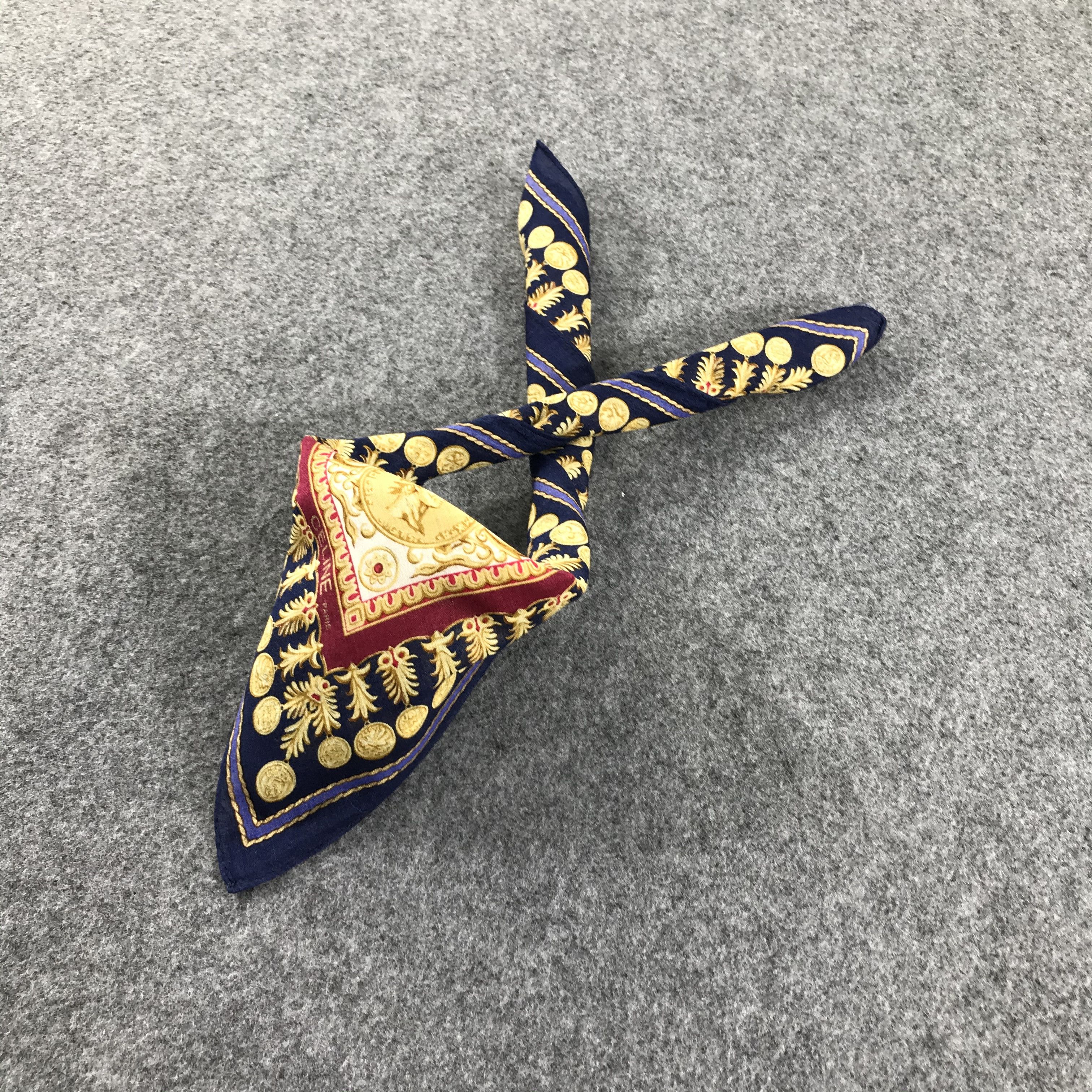 Celine Celine Handkerchief Neckerchief Bandana H382 Size ONE SIZE - 2 Thumbnail