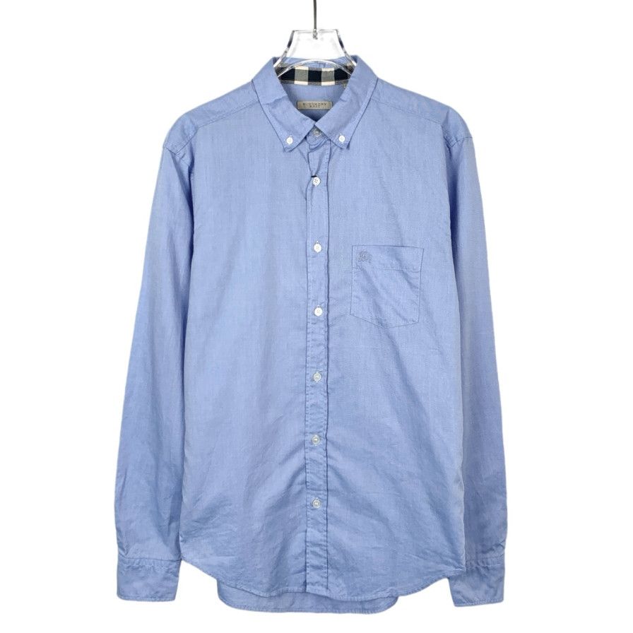 blue burberry dress shirt Burberry