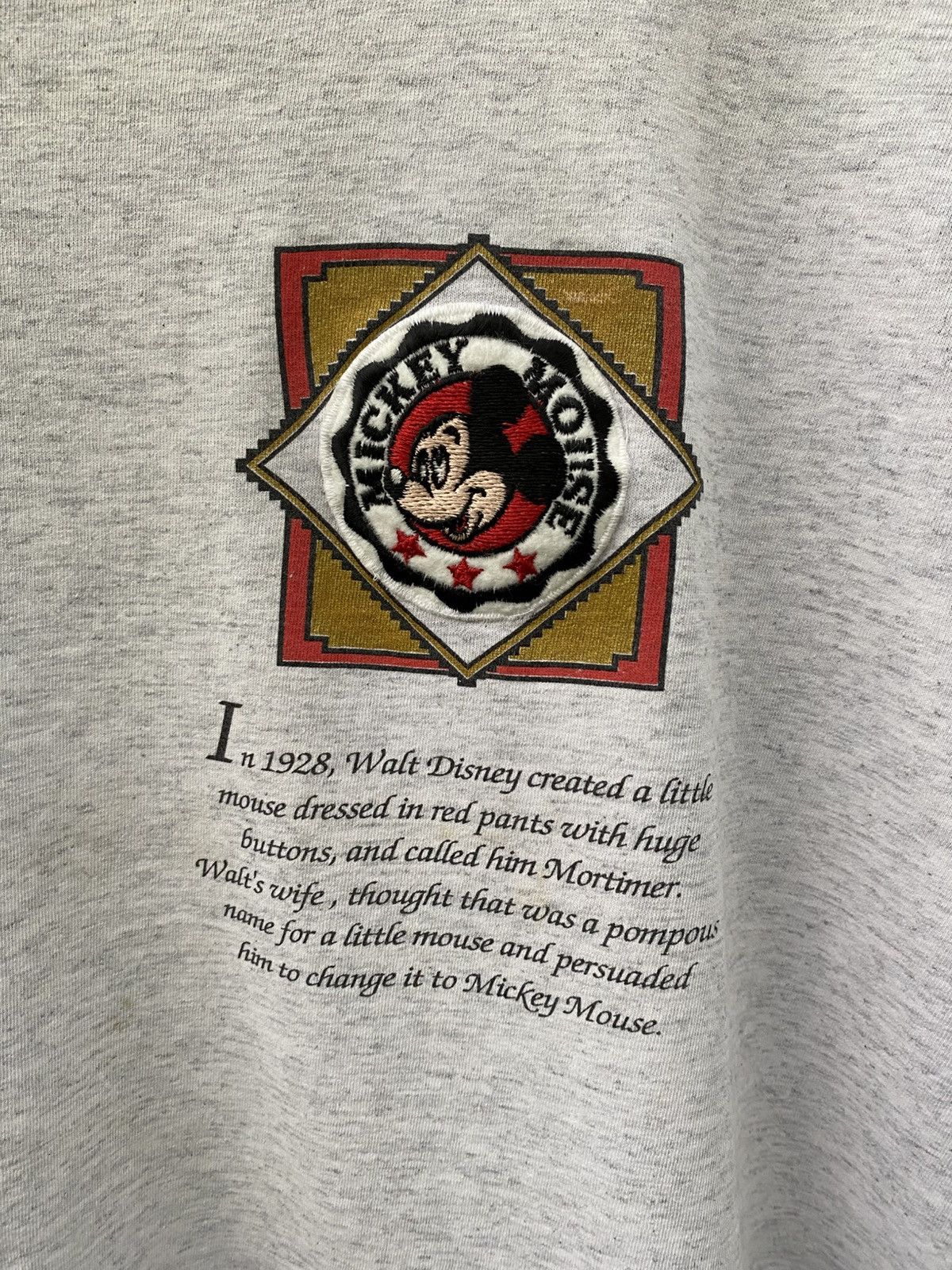 Vintage Vintage Classic Disney Originals Mickey Mouse Grey Graphic Size US XL / EU 56 / 4 - 8 Thumbnail