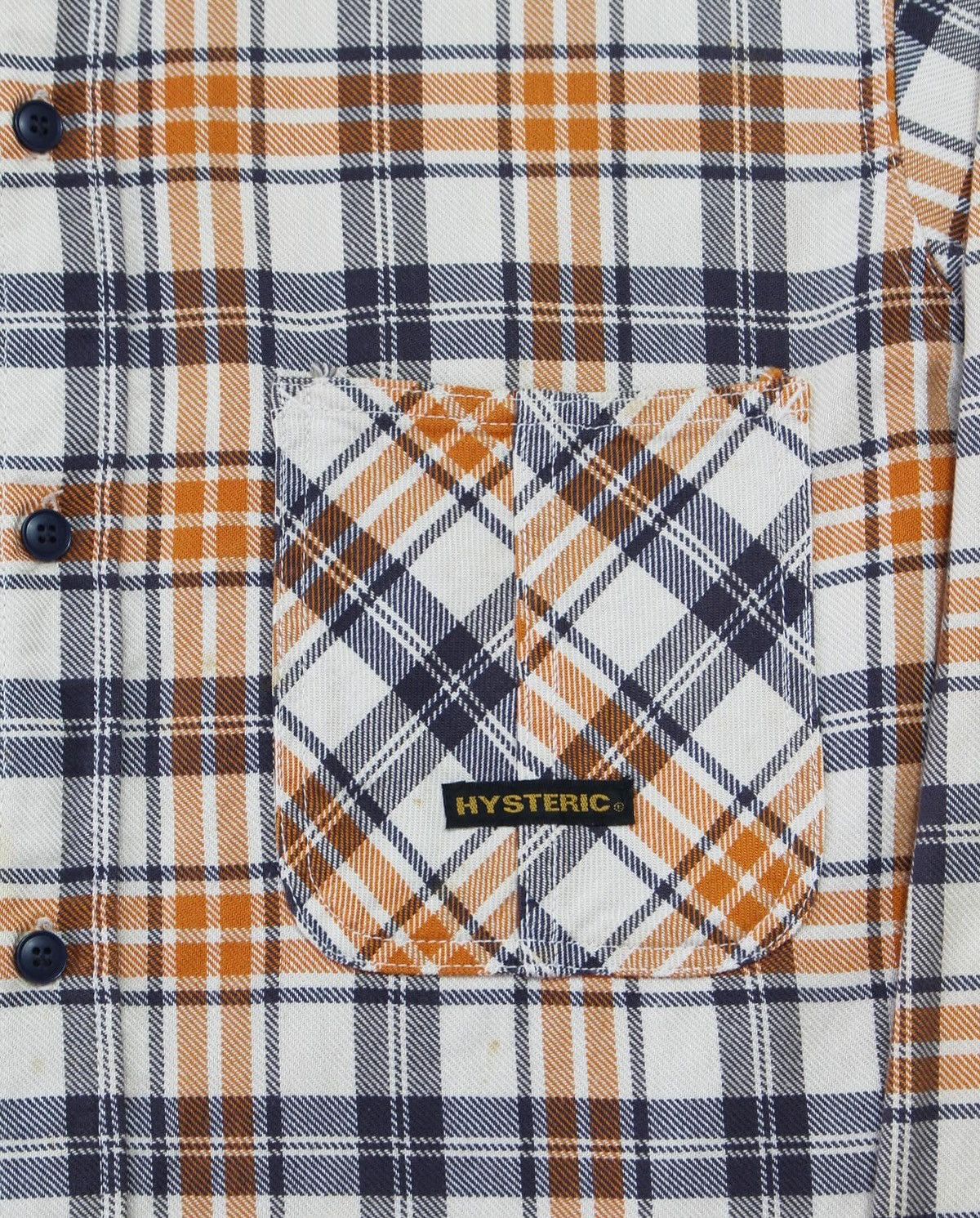 Hysteric Glamour 2000S HYSTERIC GLAMOUR HEAVY TARTAN FLANNEL Size US L / EU 52-54 / 3 - 3 Thumbnail