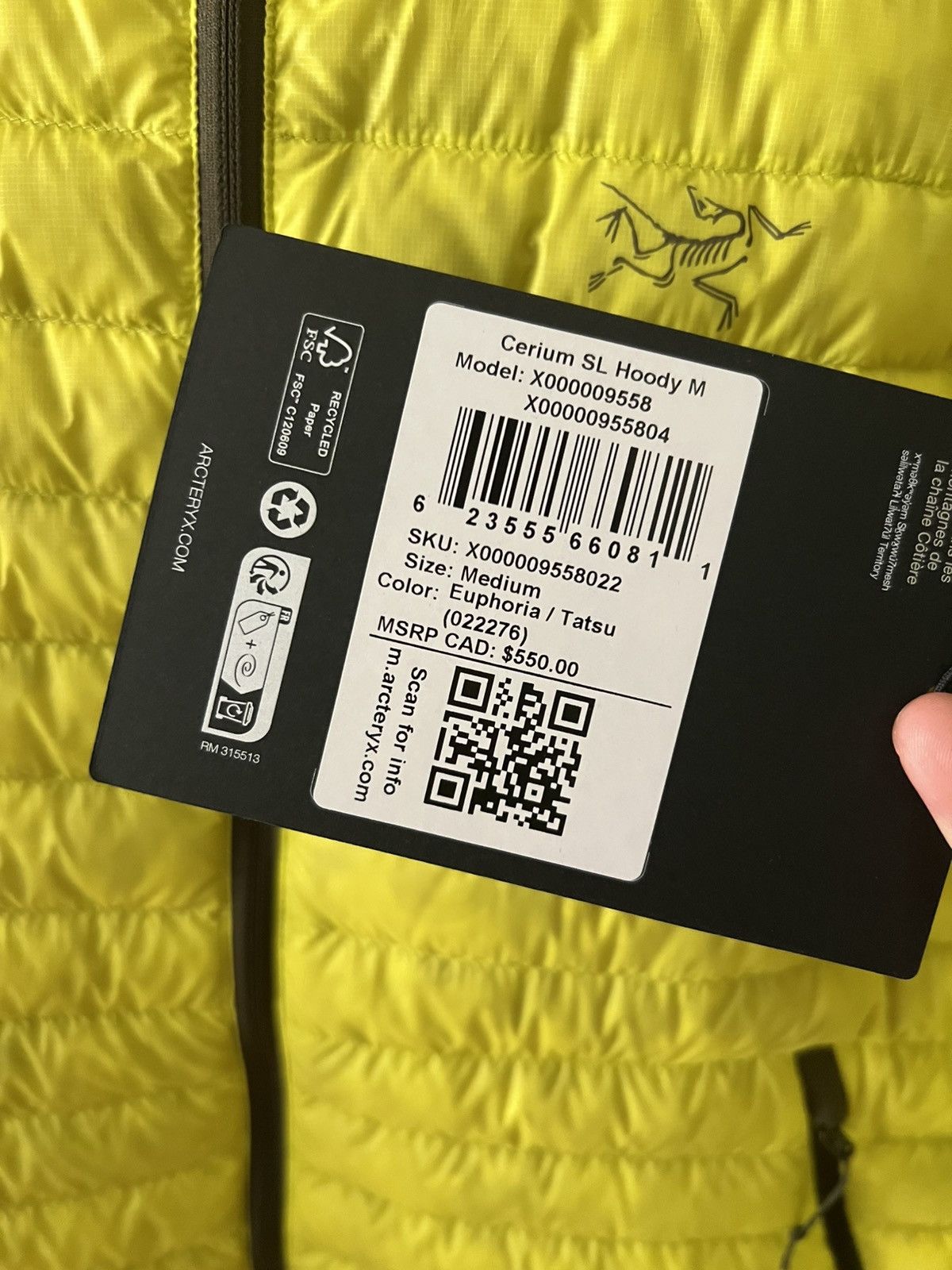 Arc'teryx Arcteryx Cerium SL Hoody Mens Size US M / EU 48-50 / 2 - 8 Thumbnail