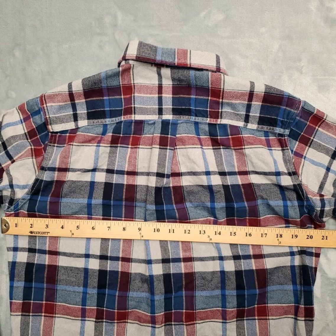 Eddie Bauer Eddie Bauer Shirt Mens M Blue Plaid 100% Cotton Flannel Outdoor Cabin Woods Shirt Size US M / EU 48-50 / 2 - 7 Thumbnail
