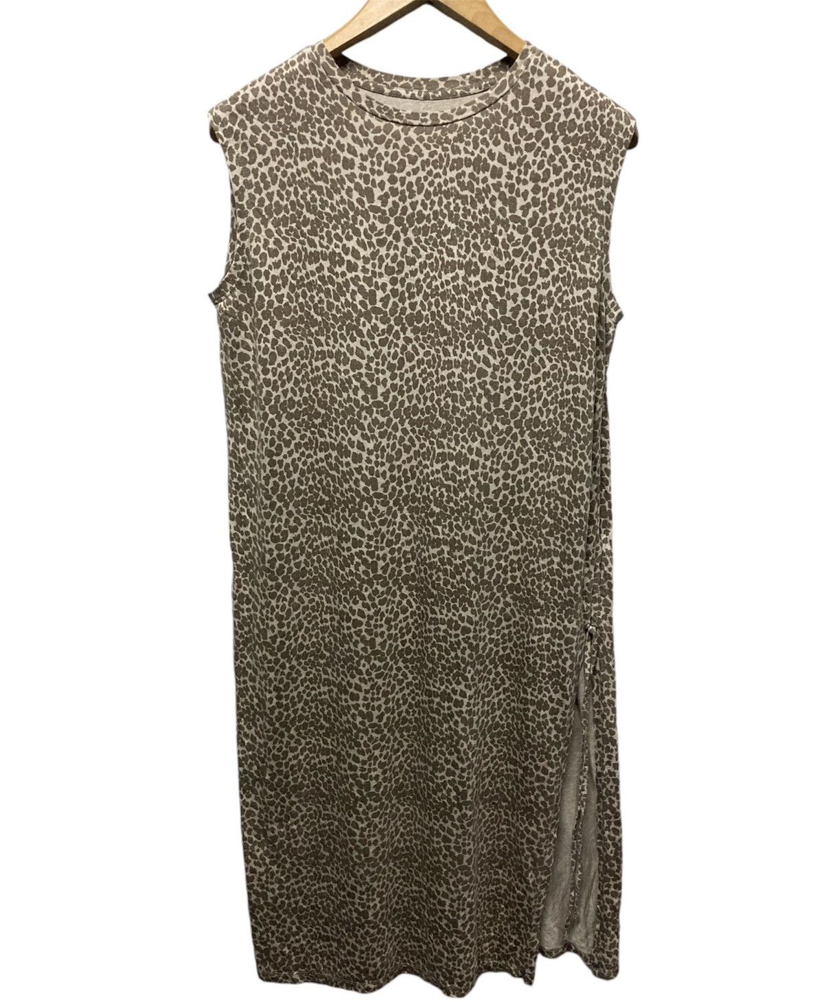 If Six Was Nine × Japanese Brand × Le Grande Bleu (L.G.B.) Sense of Place Urban Research Leopard Print Rayon Dress Size ONE SIZE - 1 Thumbnail