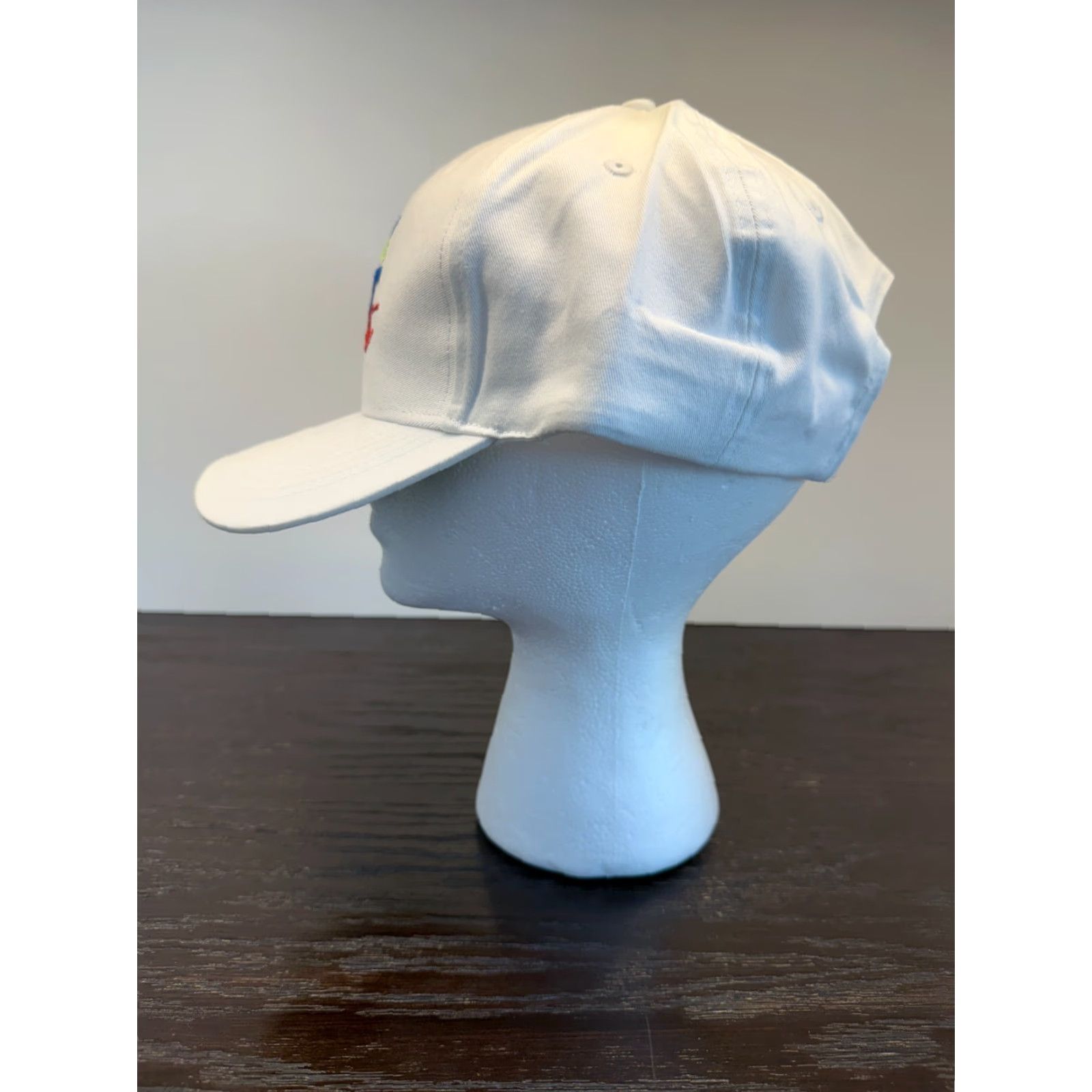 Vintage NBC Sports Ahead Golf Hat Mens One Size White Winged Foot 2006 Strapback Size ONE SIZE - 6 Thumbnail