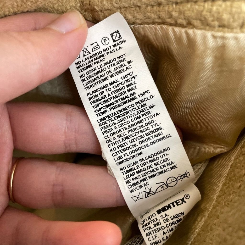 Zara Zara Linen Cargo Skirt with Front Slit 12 Size 34" / US 12 / IT 48 - 11 Thumbnail
