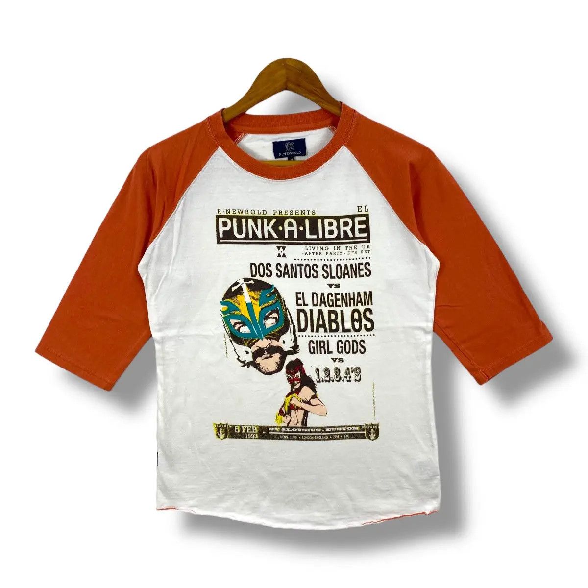 R.Newbold R.NEWBOLD Punk A Libre Needle Of Death 3q Tee Shirt Medium Size US M / EU 48-50 / 2 - 1 Thumbnail