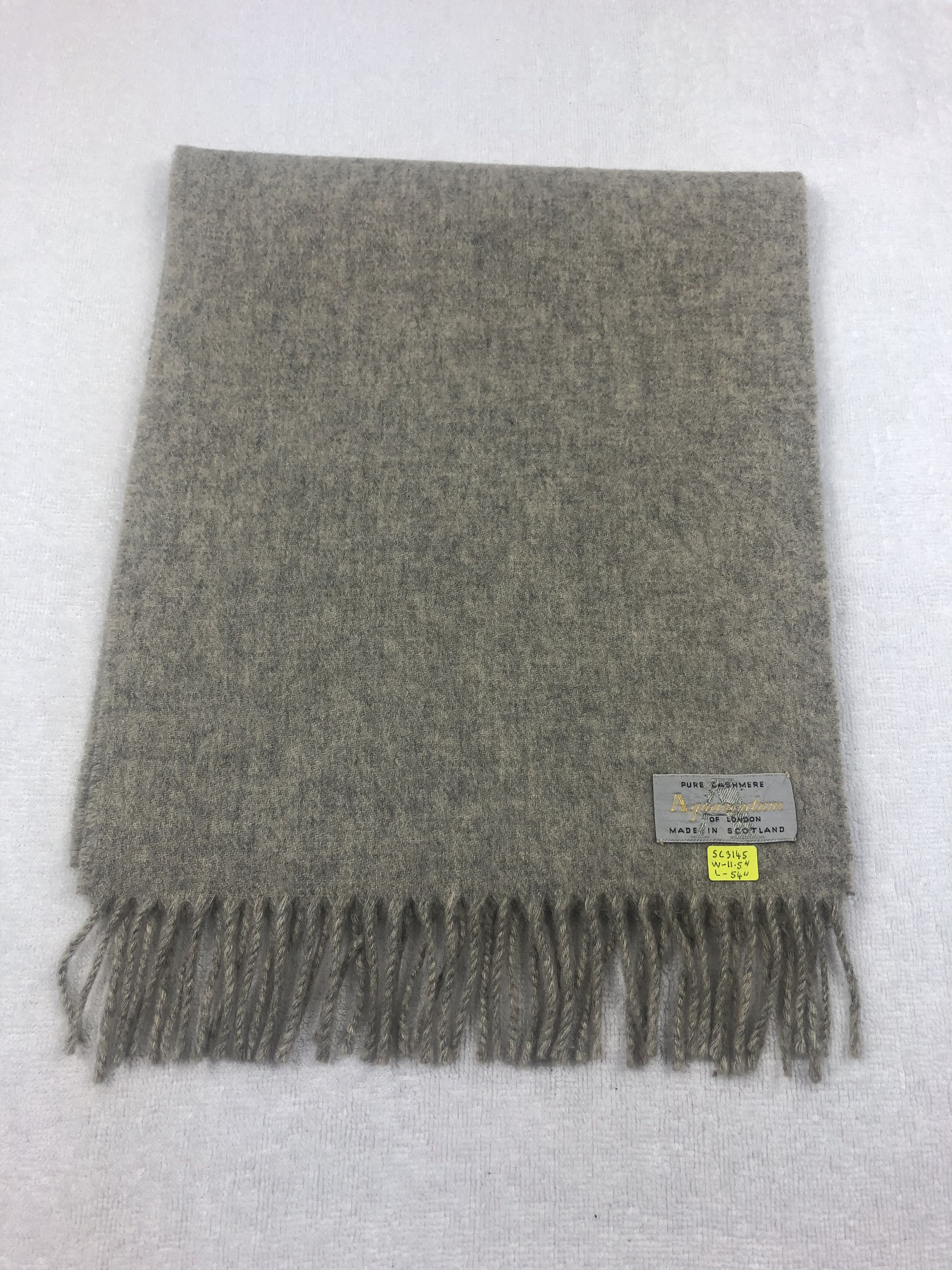 Aquascutum Aquasqutum Cashmere Scarf / Muffler / Neckwear Size ONE SIZE - 5 Thumbnail