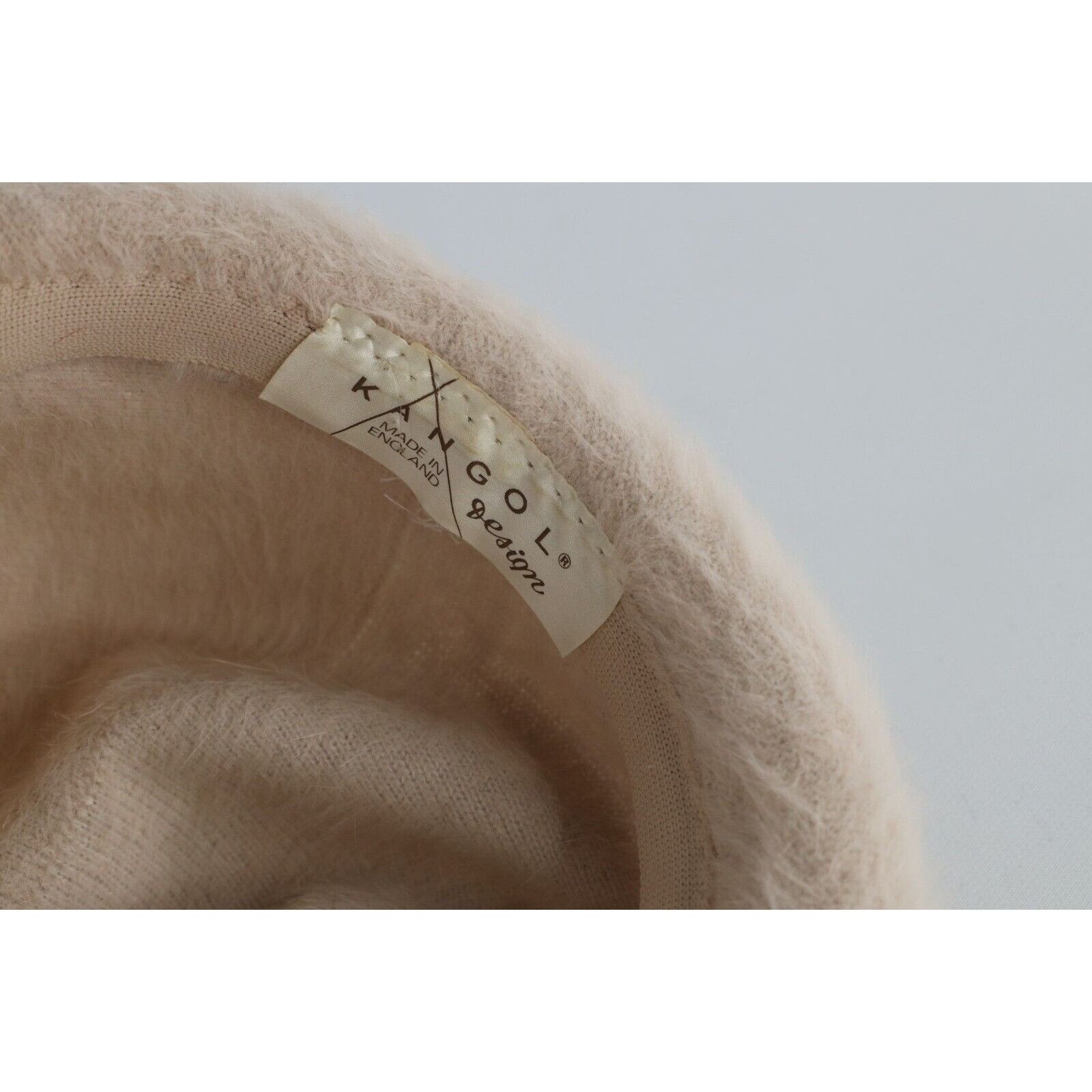Kangol × Vintage Vintage 90s Kangol Furgora Shag Angora Wool Blend Hat Size ONE SIZE - 6 Thumbnail