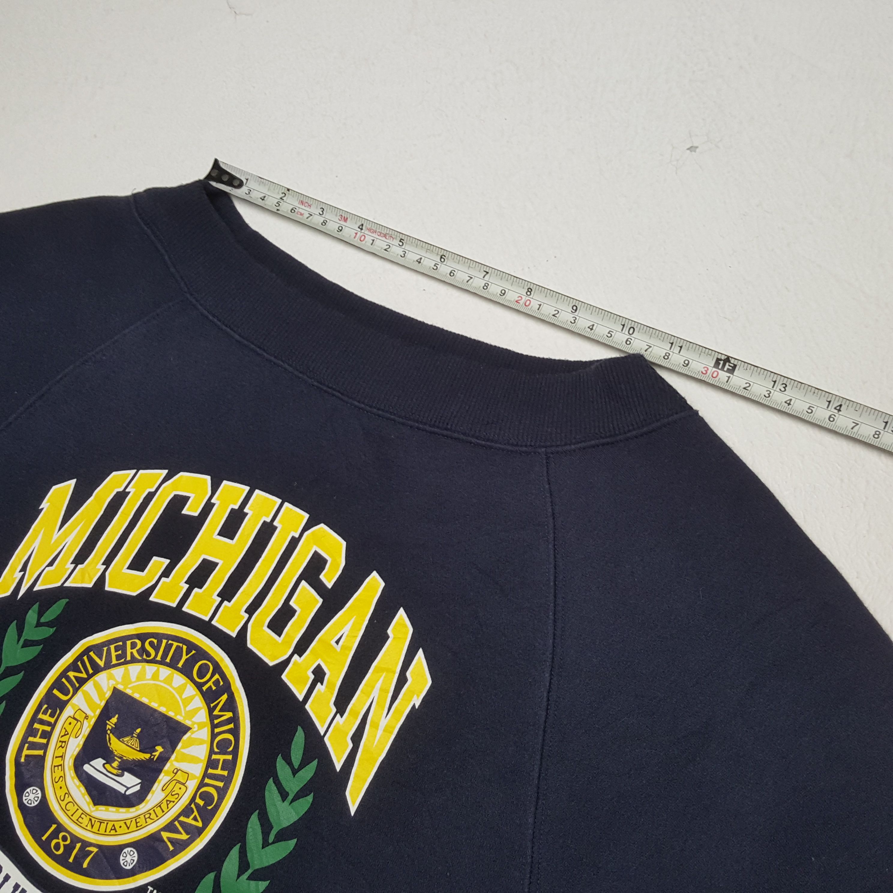 Vintage × Wolverine Vintage UNIVERSITY OF MICHIGAN WOLVERINES Promo Sweatshirts Size XS / US 0-2 / IT 36-38 - 5 Thumbnail