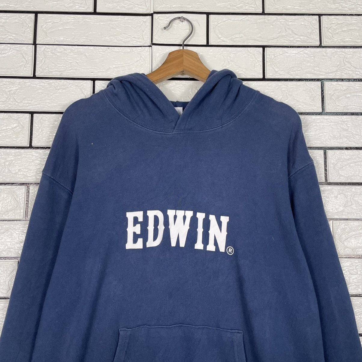 Edwin Edwin Big Logo Pullover Hoodie Size US L / EU 52-54 / 3 - 11 Thumbnail