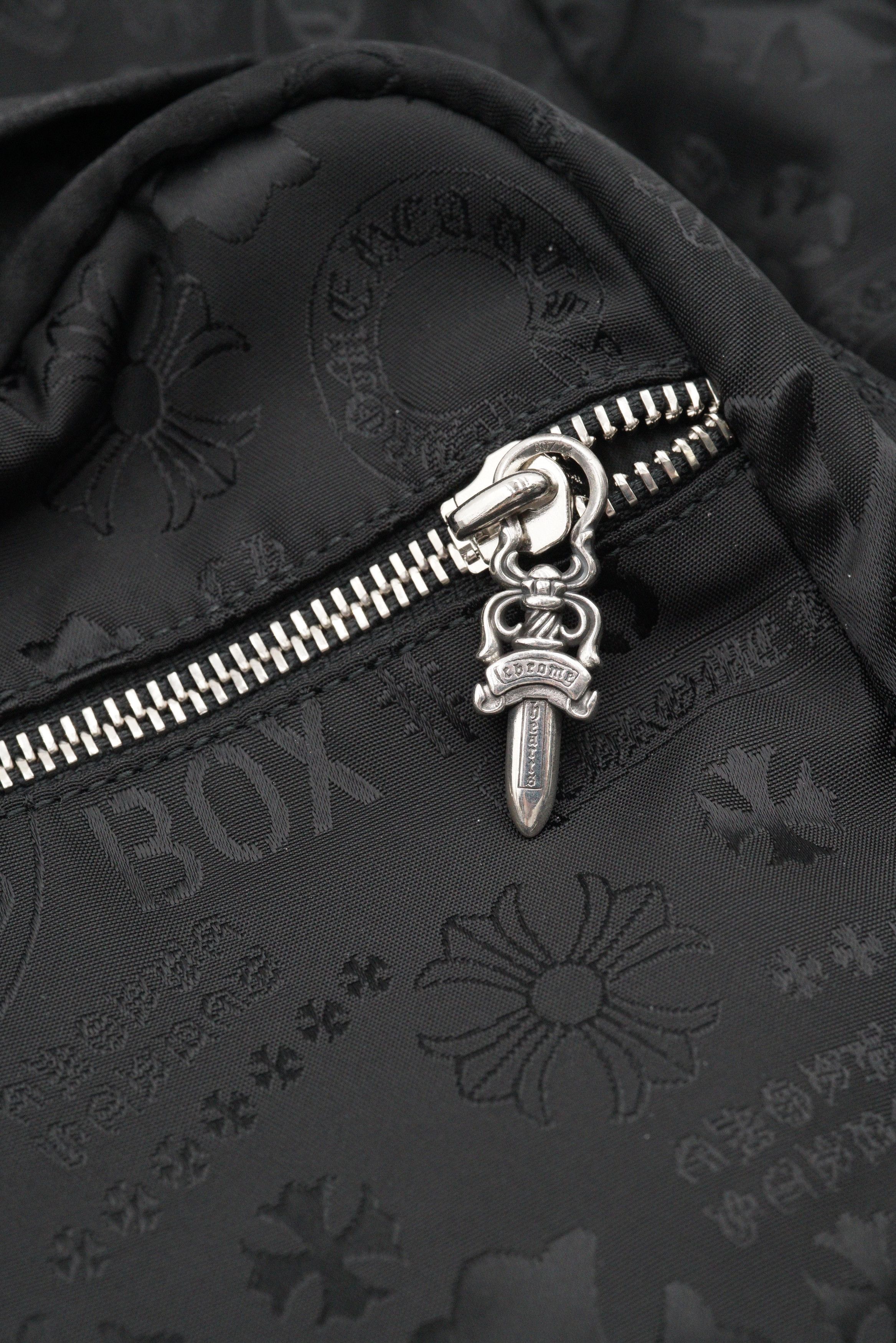 Chrome Hearts Chrome Hearts Nylon Tonal Monogram Cross Backpack Size ONE SIZE - 8 Thumbnail