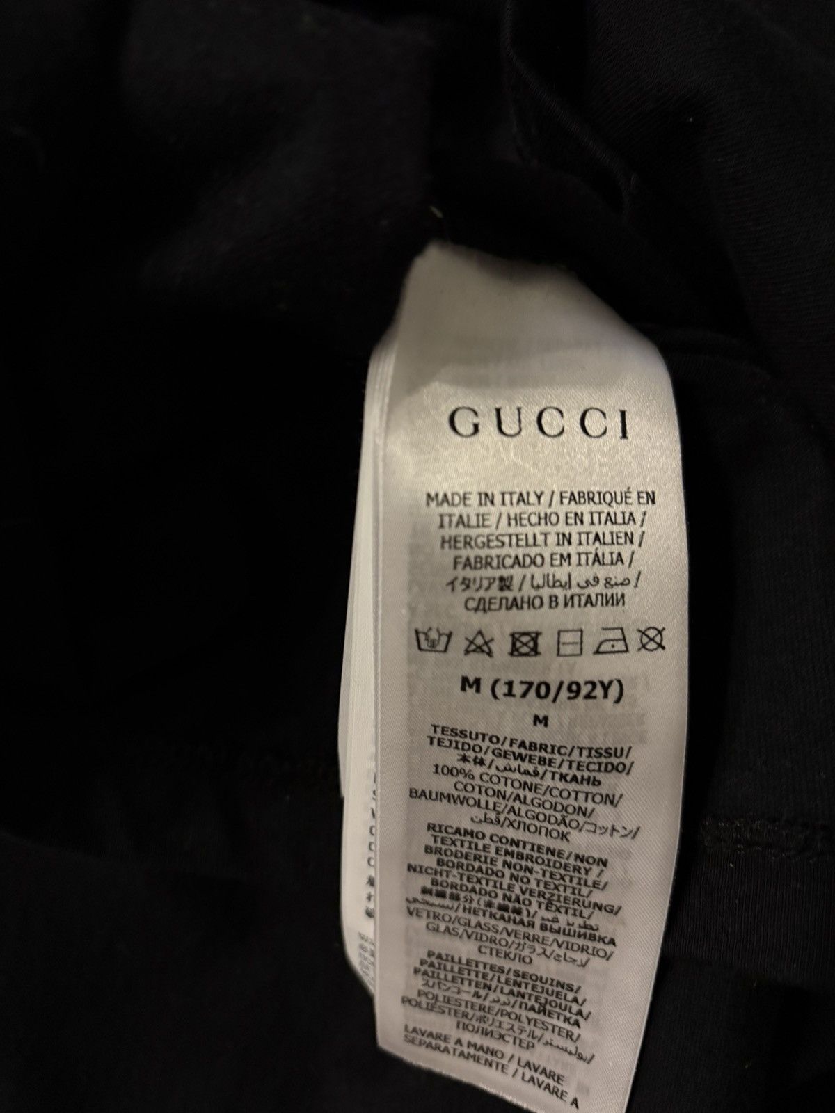Gucci Gucci Men’s Tank Top with Red Hollywood Babylon Print Size US M / EU 48-50 / 2 - 3 Thumbnail