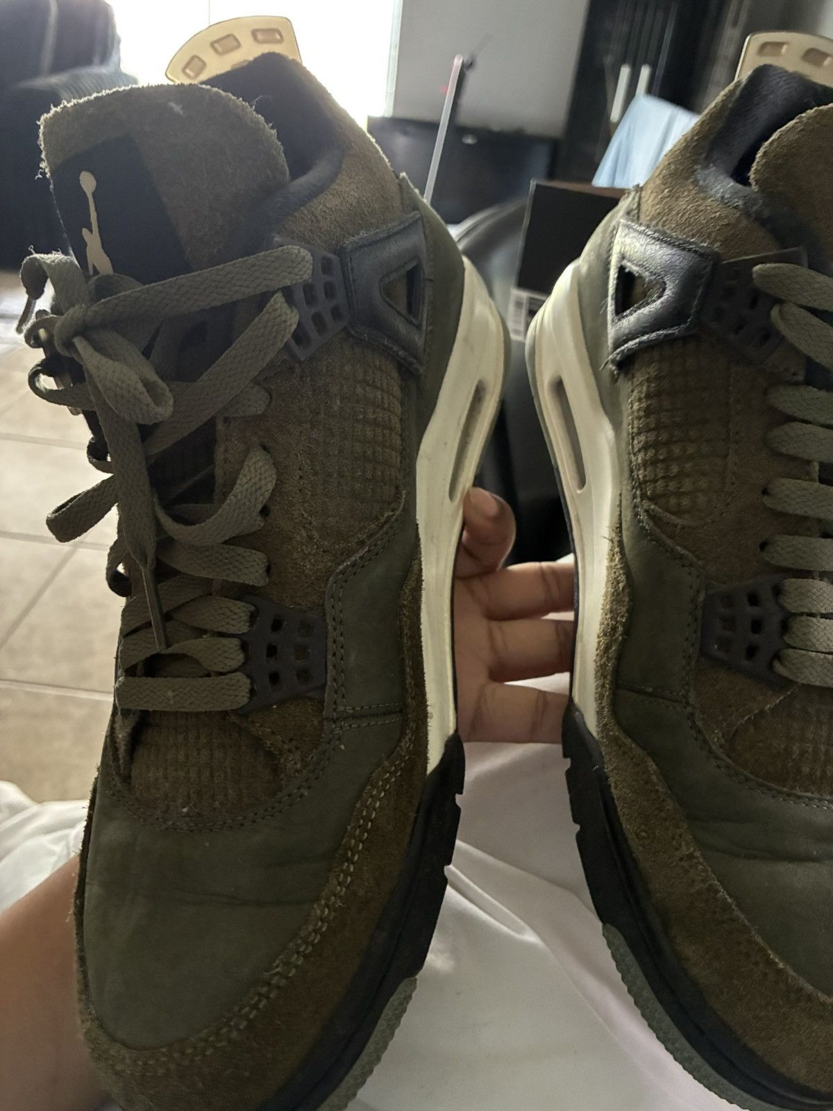 Jordan Brand Jordan 4 Retro SE Craft Medium Olive Size US 10.5 / EU 43-44 - 6 Thumbnail