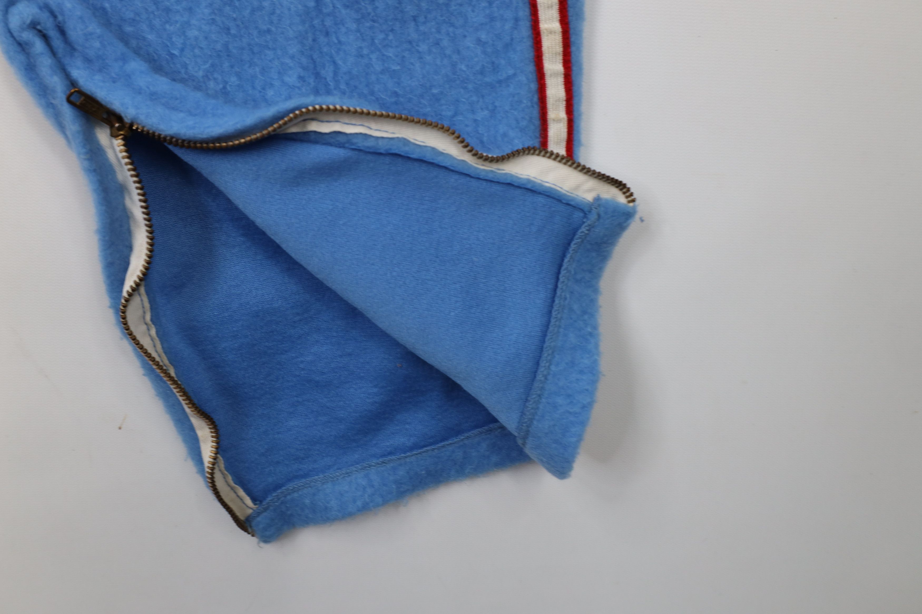 Vintage Vintage 50s MacGregor Striped Fleece Sweatpants Blue USA Size US 34 / EU 50 - 5 Thumbnail