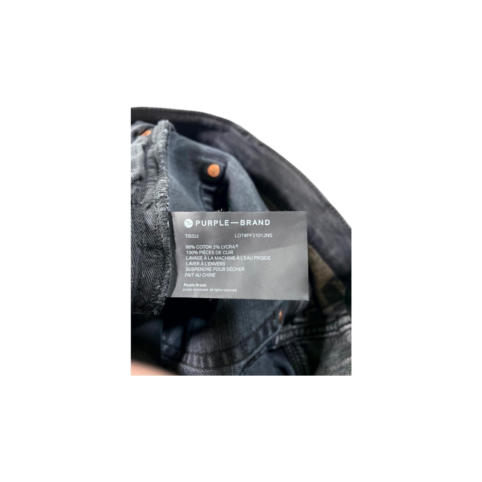 Purple Brand Purple Brand Black Jeans Size US 28 / EU 44 - 5 Thumbnail