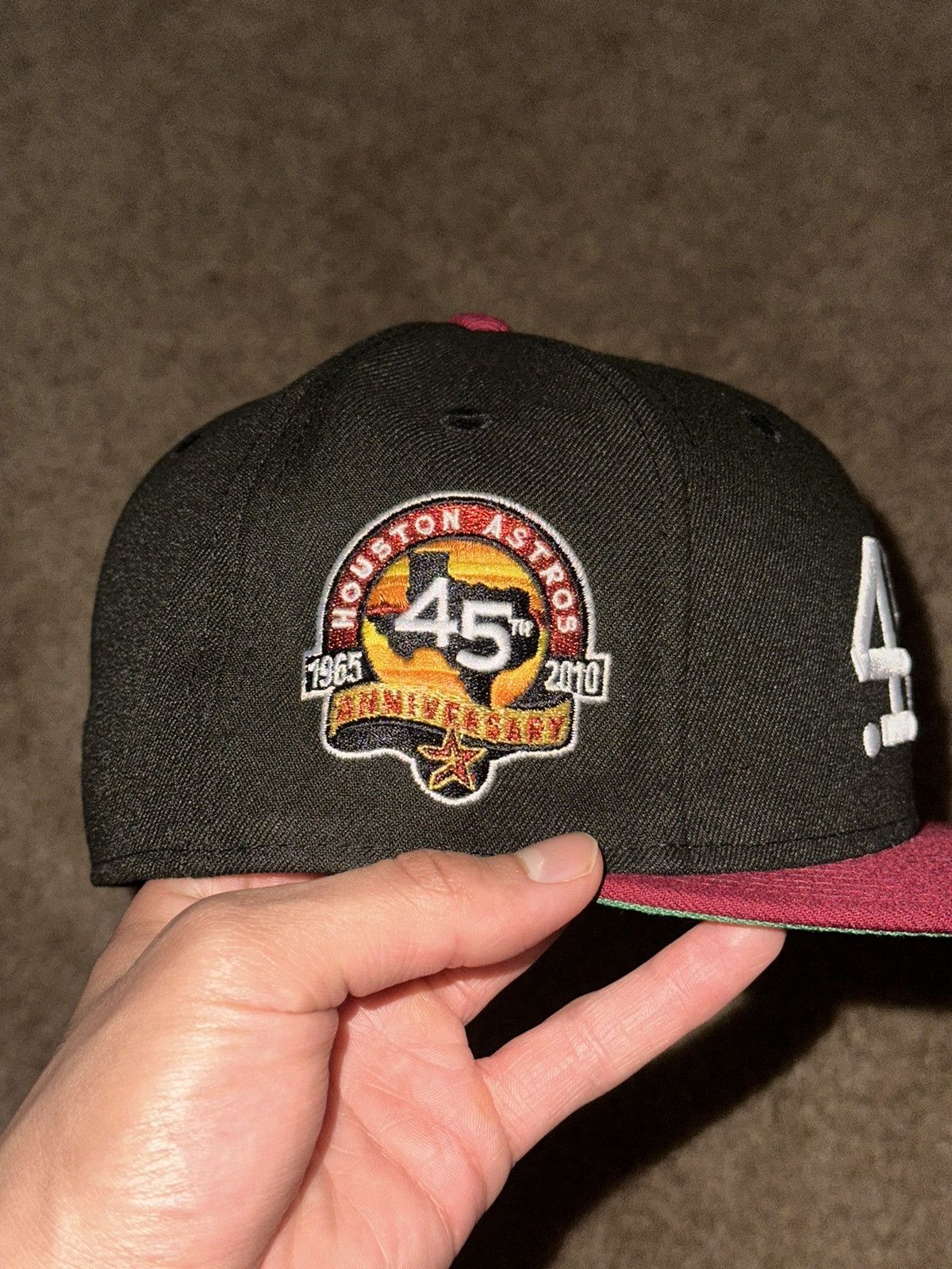 Hat Club × MyFitteds × New Era HAT CLUB Houston Colt .45’s Astros 40th Anniv. Patch Size 7 Size ONE SIZE - 3 Thumbnail