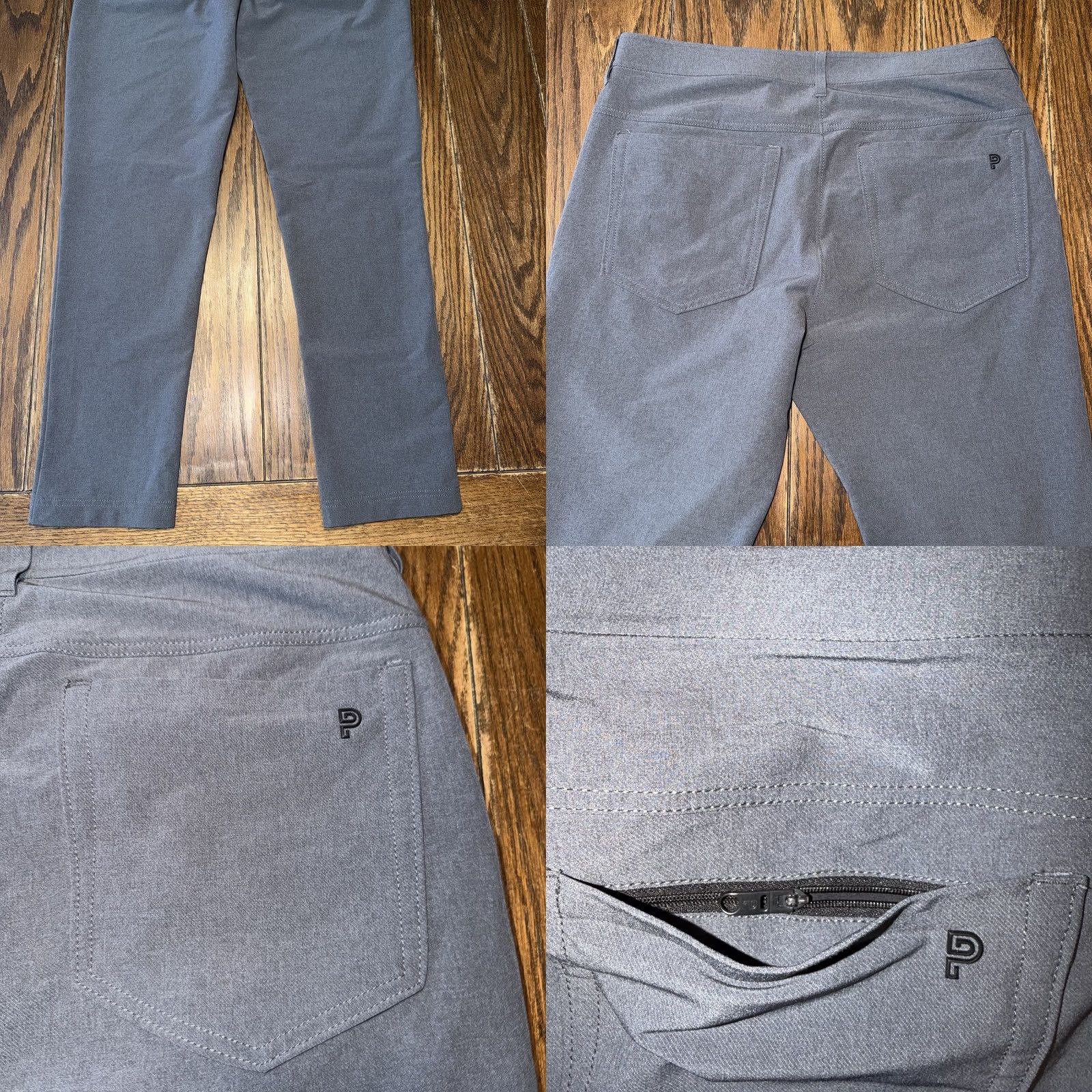 Vintage Public Rec Workday Pant Mens 33x32 Blue Stretch Zip Pocket Pants Regular Blue Mens 34x30 City Preppy Sports Straight Modern Chino Jeans-like Size US 33 - 8 Thumbnail