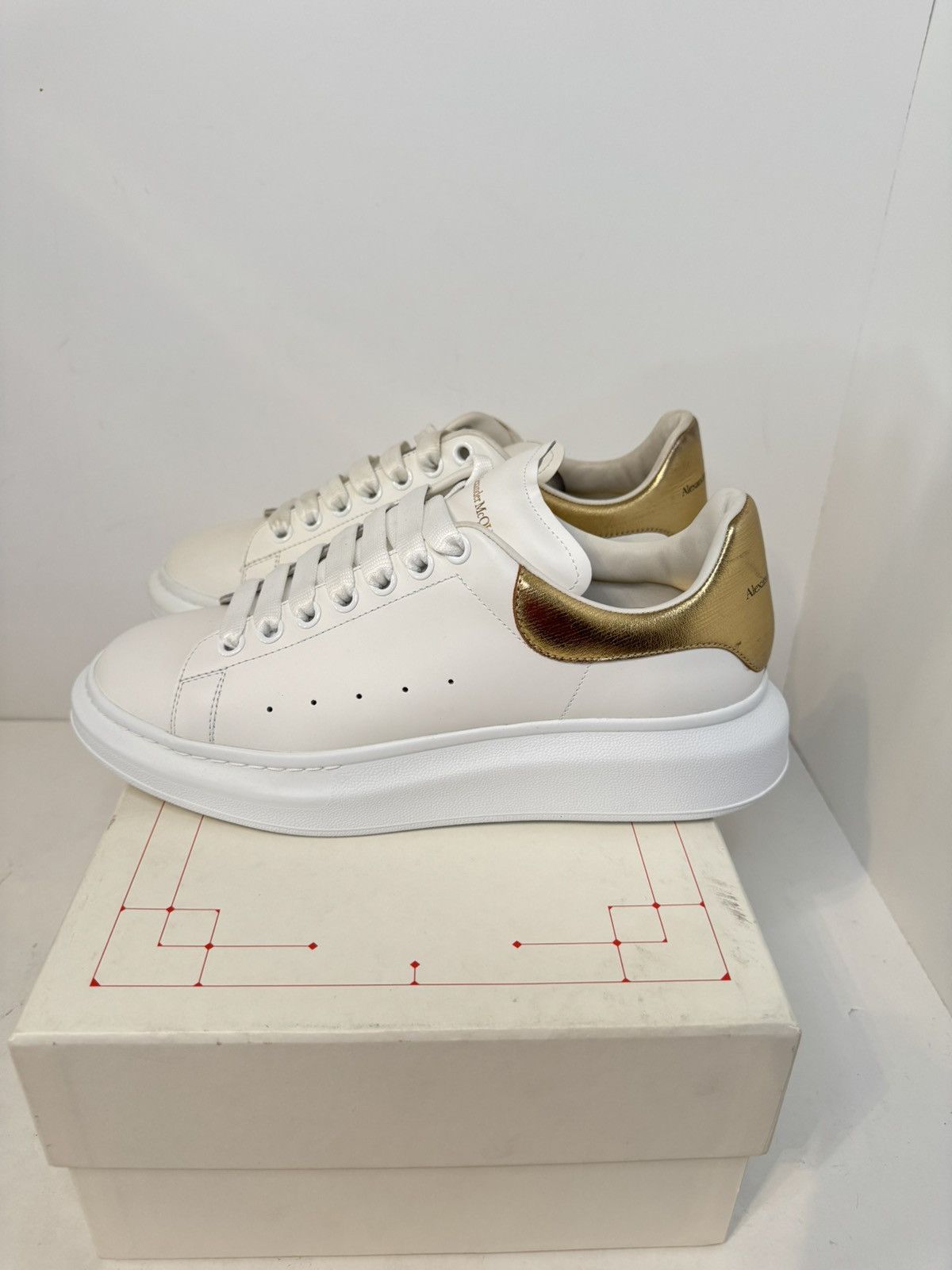 Alexander McQueen Alexander McQueen Men's Oversized Platform Sneakers 9US Size US 9 / EU 42 - 3 Thumbnail