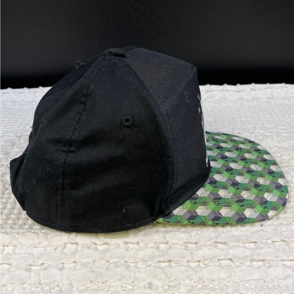 Other Minecraft Unisex Black/Green Minecraft Game Hat/Cap One Size Size ONE SIZE - 3 Thumbnail