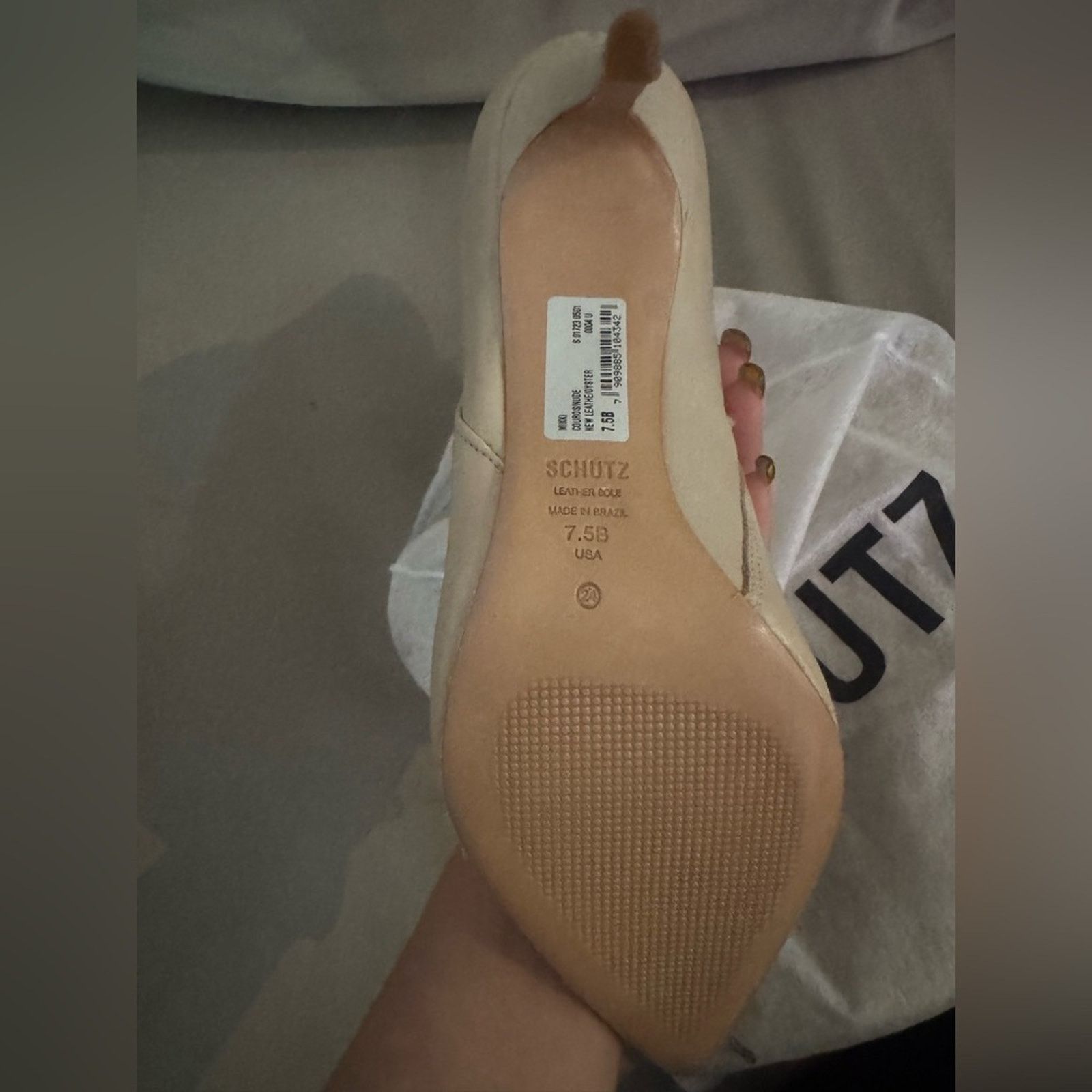 SCHUTZ NWT SCHUTZ $228 Beige Mikki Booties Size 7.5 Size US 7.5 / IT 37.5 - 7 Thumbnail