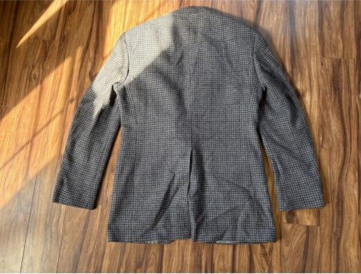 Orvis Orvis Houndstooth Wool Blazer Sport Coat Herringbone Classic Size 40R - 5 Thumbnail