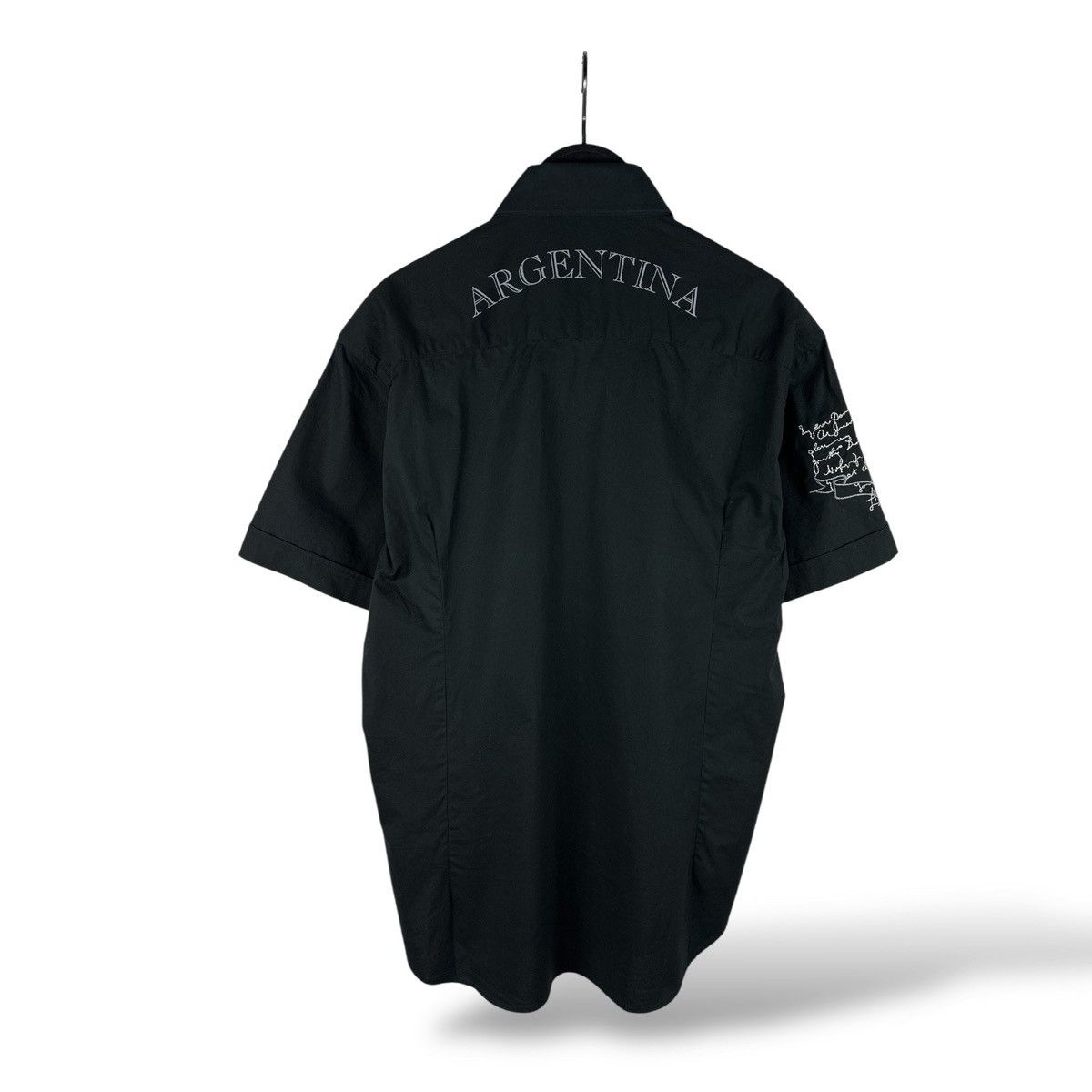 La Martina Vintage La Martina Argentina Short Sleeve Shirt Black Size US XL / EU 56 / 4 - 13 Thumbnail