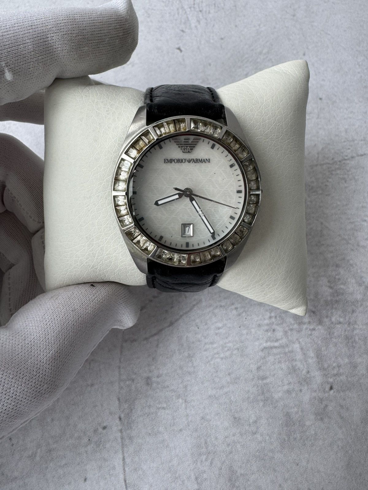 Emporio Armani × Vintage Emporio Armani Watch Vintage Size ONE SIZE - 1 Thumbnail