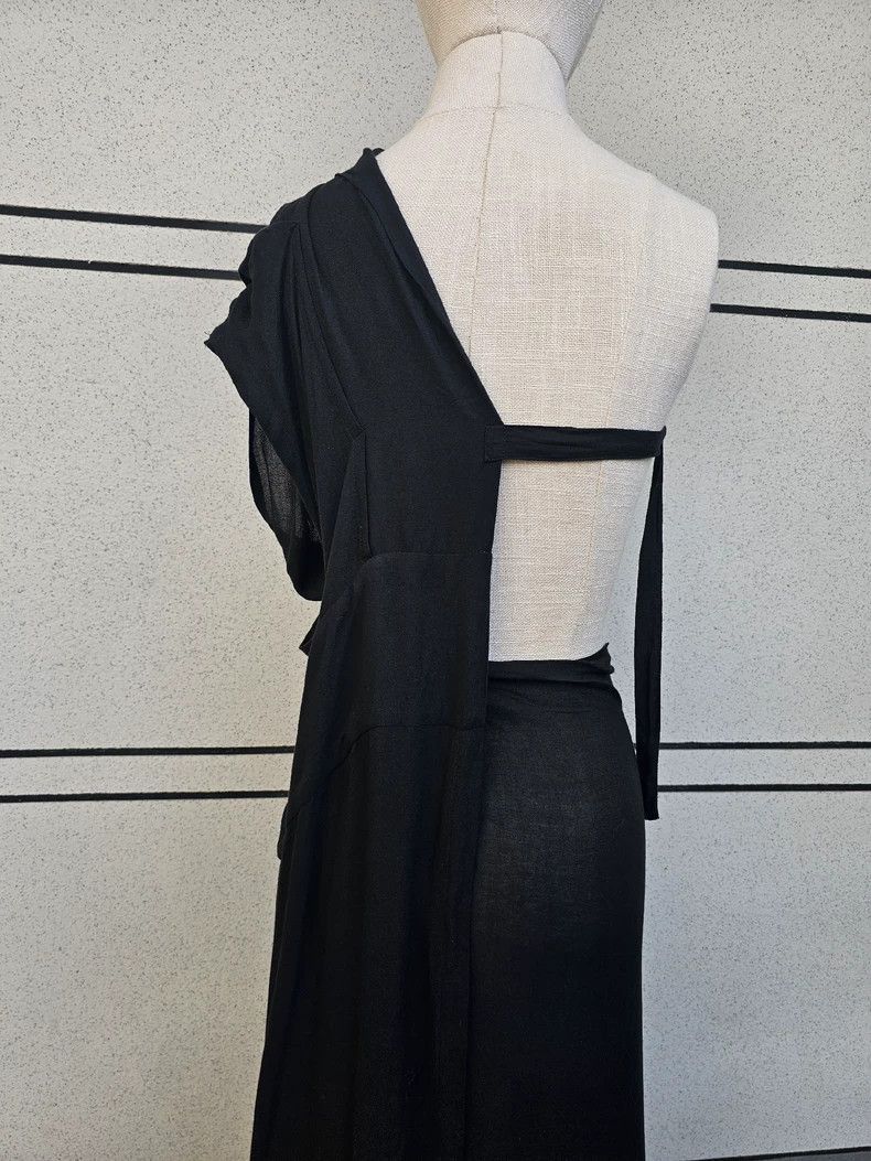 Ann Demeulemeester Ann Demeulemeester Deconstructed Long Dress-2506 Size XXS / US 00 / IT 34 - 4 Thumbnail