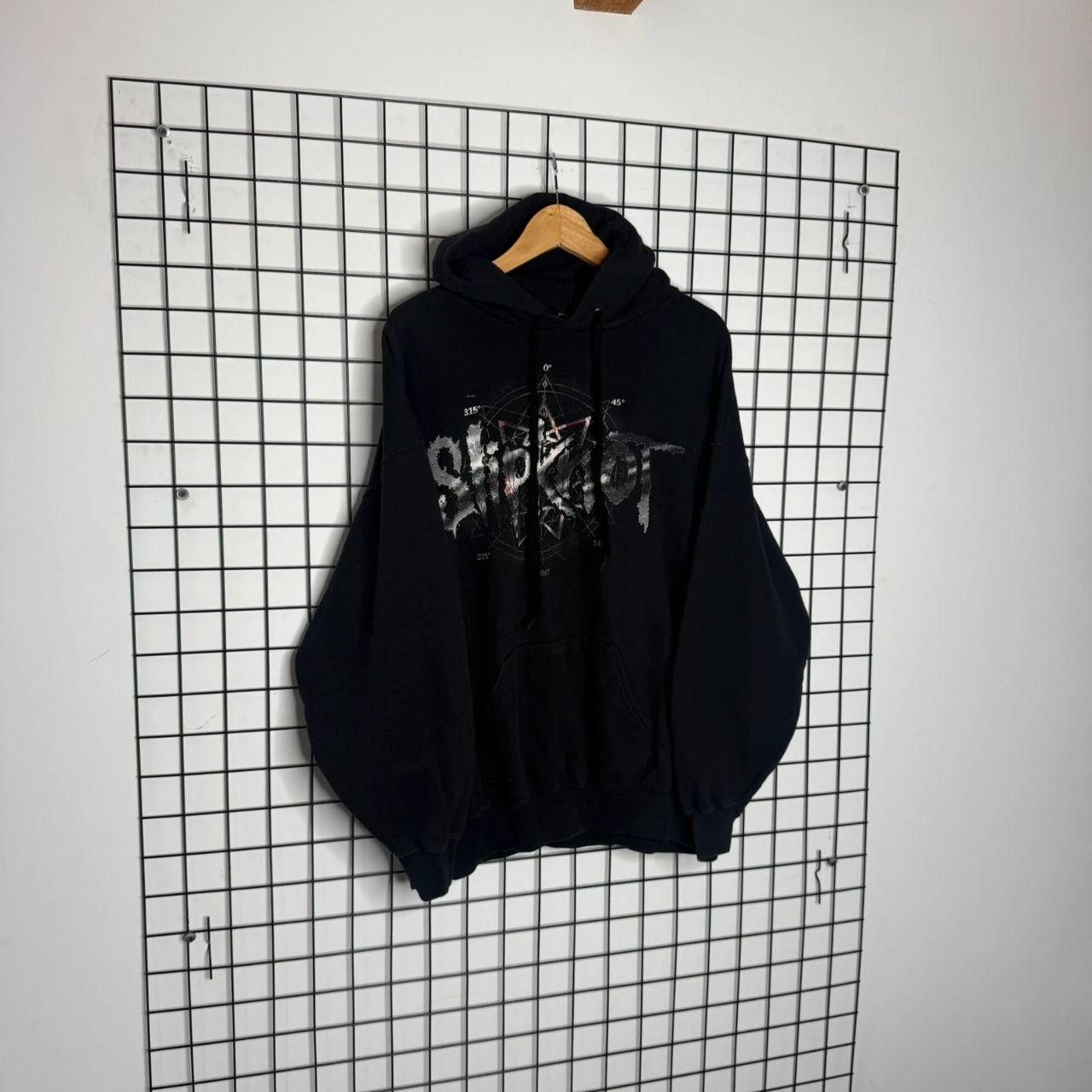 Band Tees Slipknot Hoodie Vintage Band y2k 2000s Double Side Print Size US XL / EU 56 / 4 - 3 Thumbnail