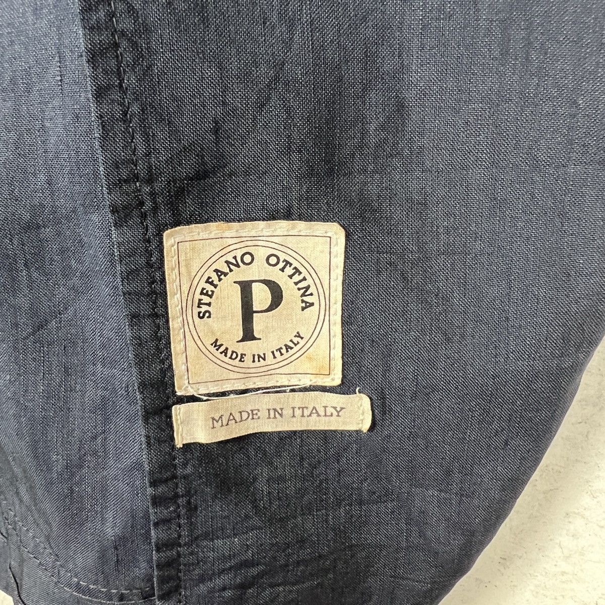 Other 🔥 Vintage Stefano Ottina Cotton Linen Blazer Made In Italy Size US M / EU 48-50 / 2 - 7 Thumbnail