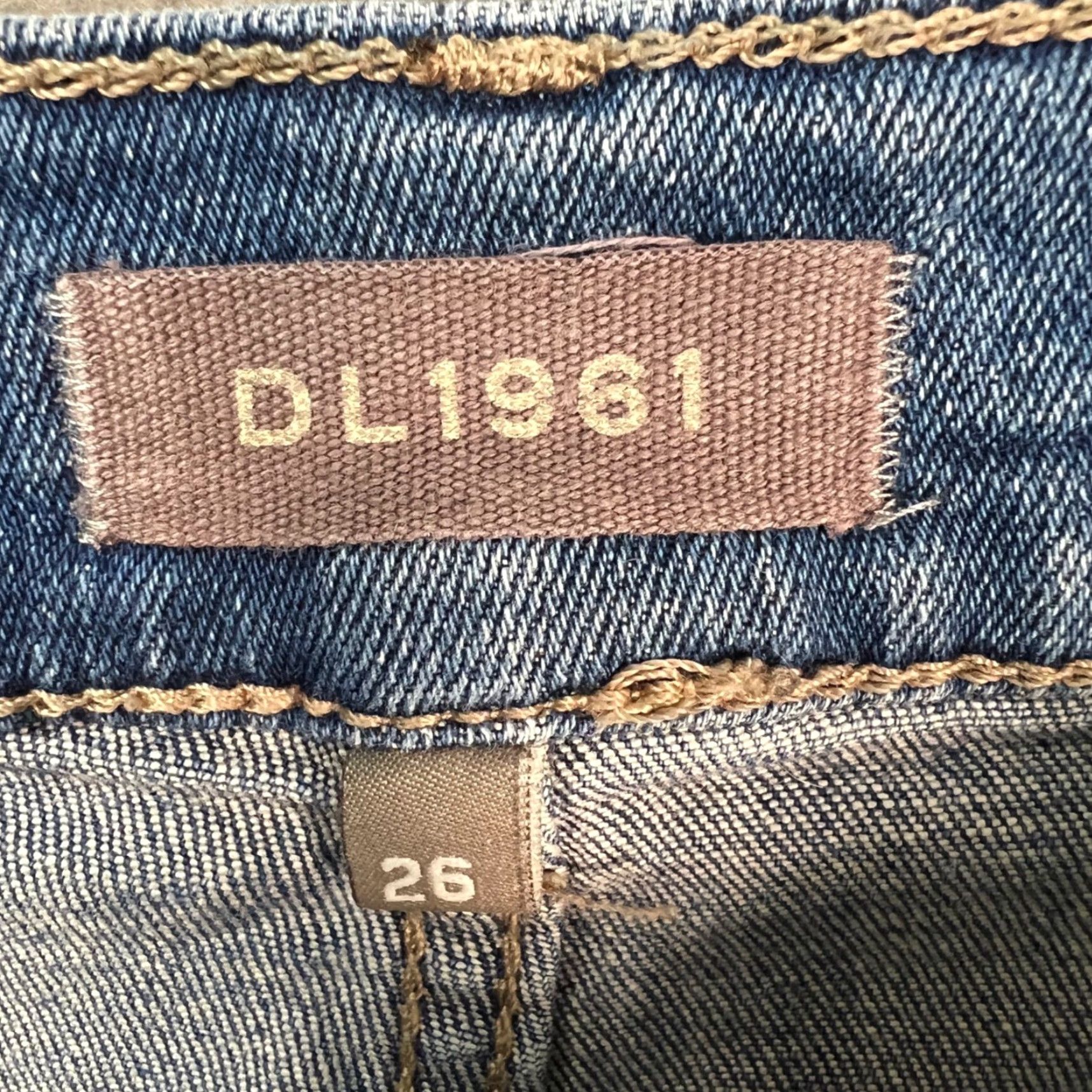 DL1961 DL1961 Bridget High Rise Instasculpt Crop Denim Blue Jeans Womens Size 26 Size 26" / US 2 / IT 38 - 3 Thumbnail