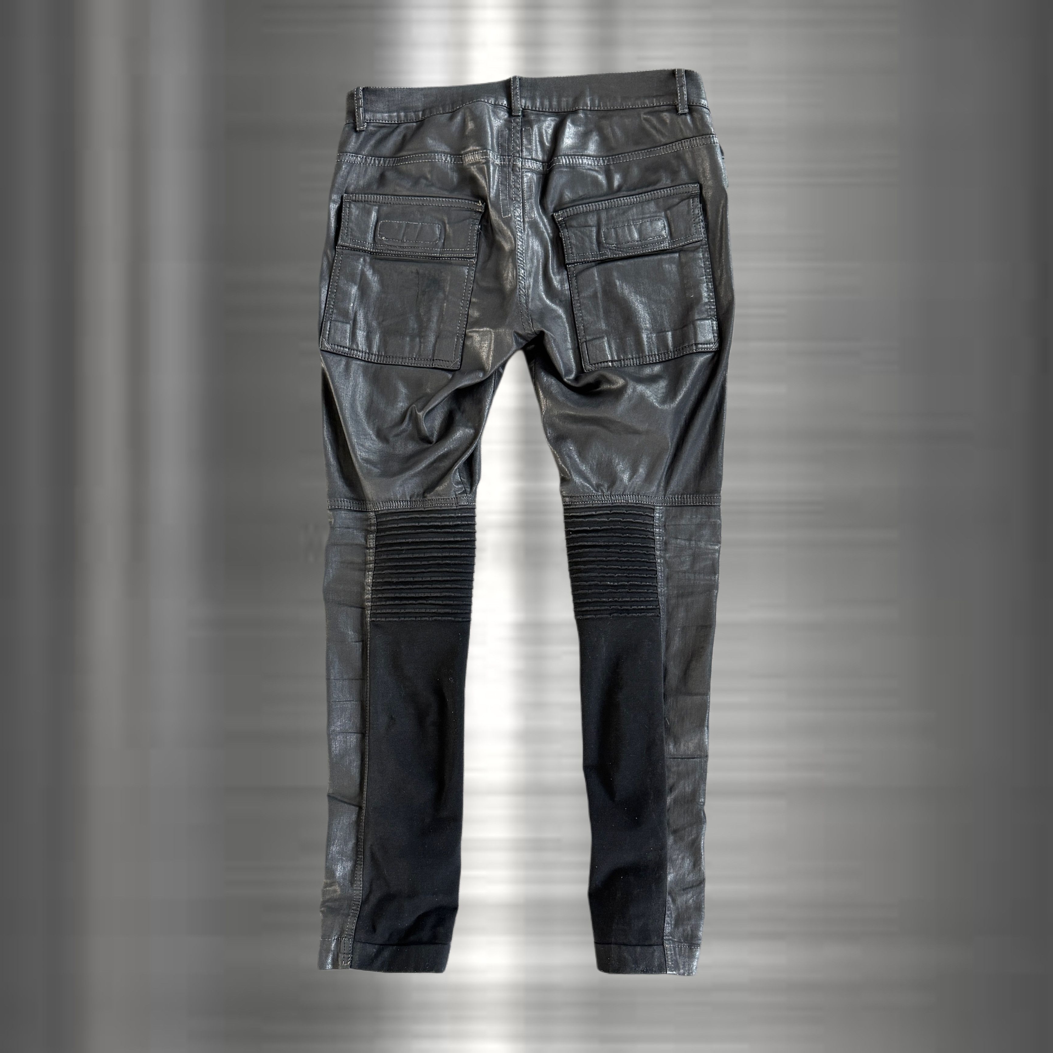 Rick Owens Rick Owens FW15 “Black Wax” Memphis Denim Size US 31 - 2 Thumbnail